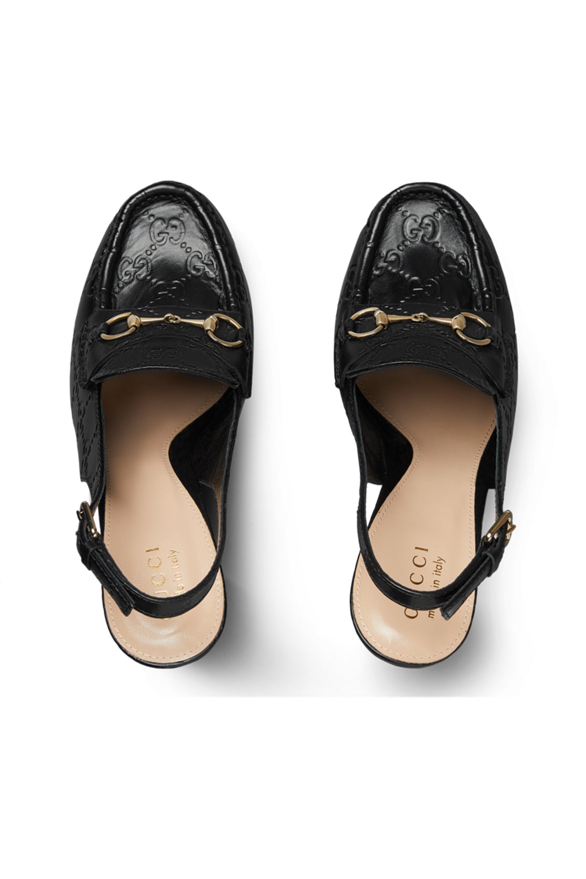 GUCCI | HORSEBIT PLATFORM LOAFER SLINGBACK