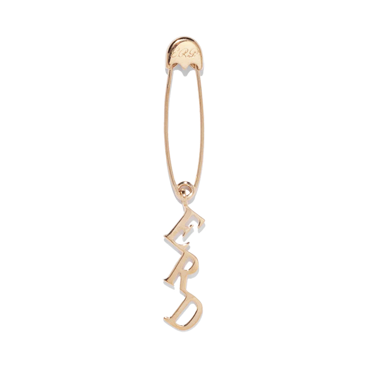 ENFANTS RICHES DÉPRIMÉS | ERD CHARM SAFETY PIN EARRING
