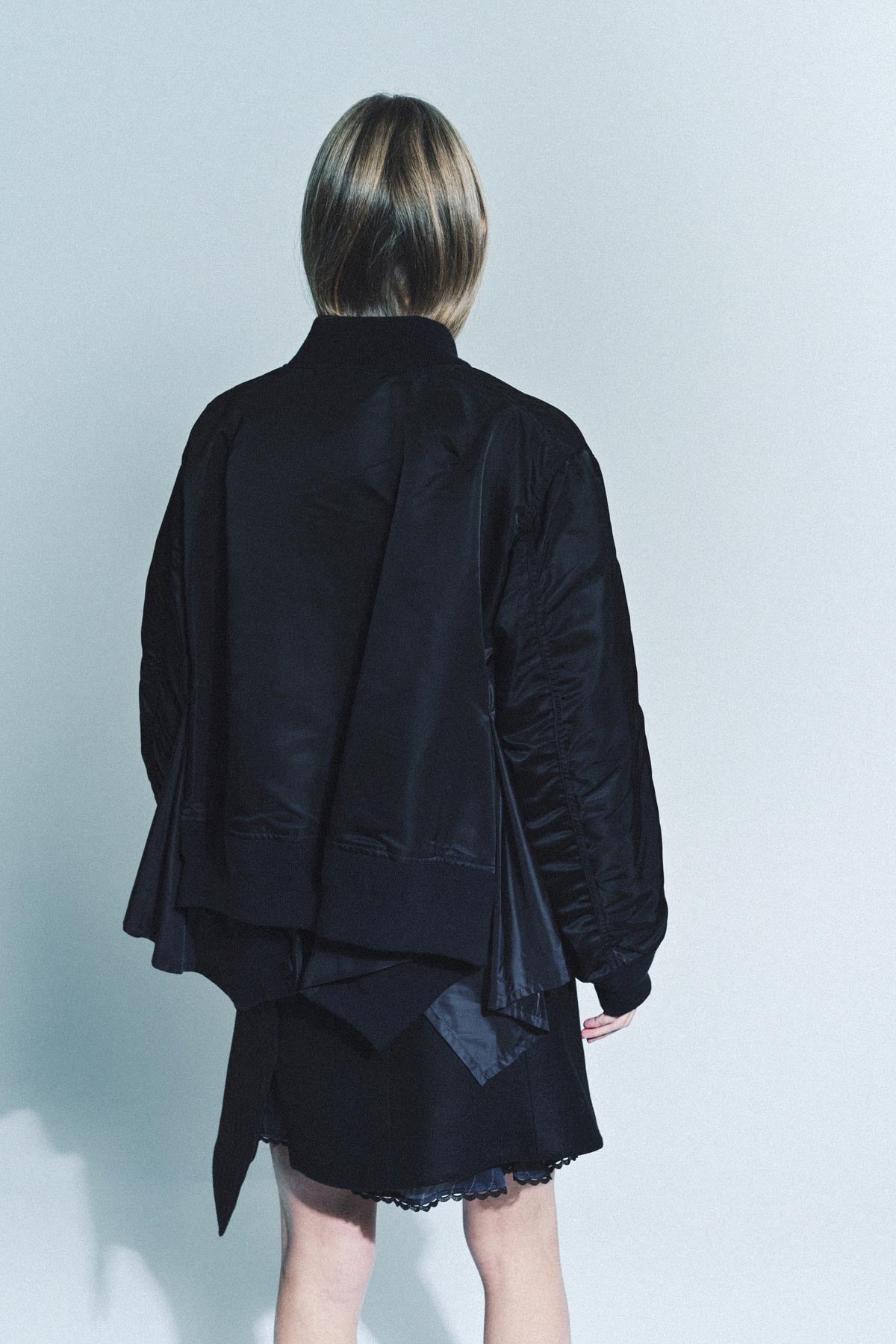 SACAI | NYLON TWILL BLOUSON - MAXFIELD LA