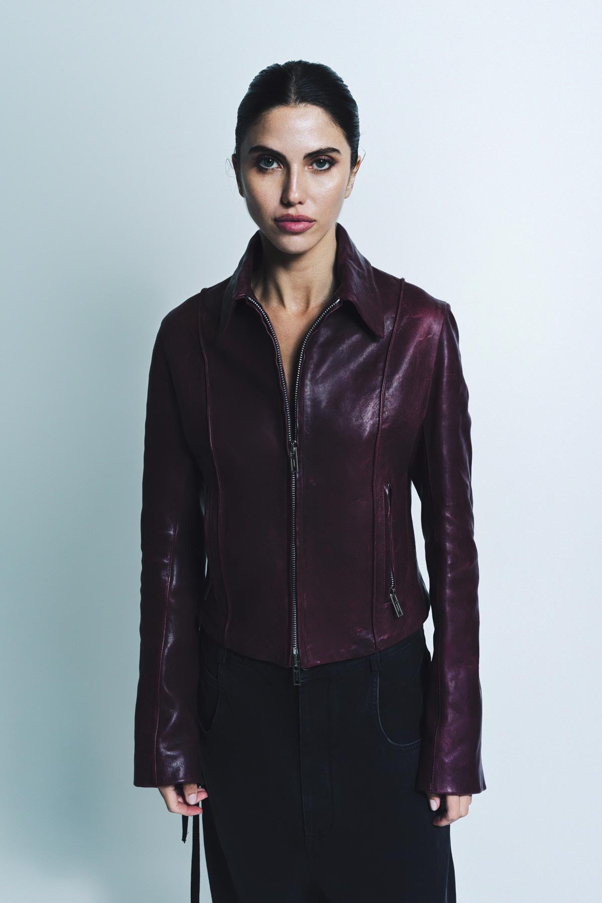 ANN DEMEULEMEESTER | ESTER BIKER JACKET - MAXFIELD LA