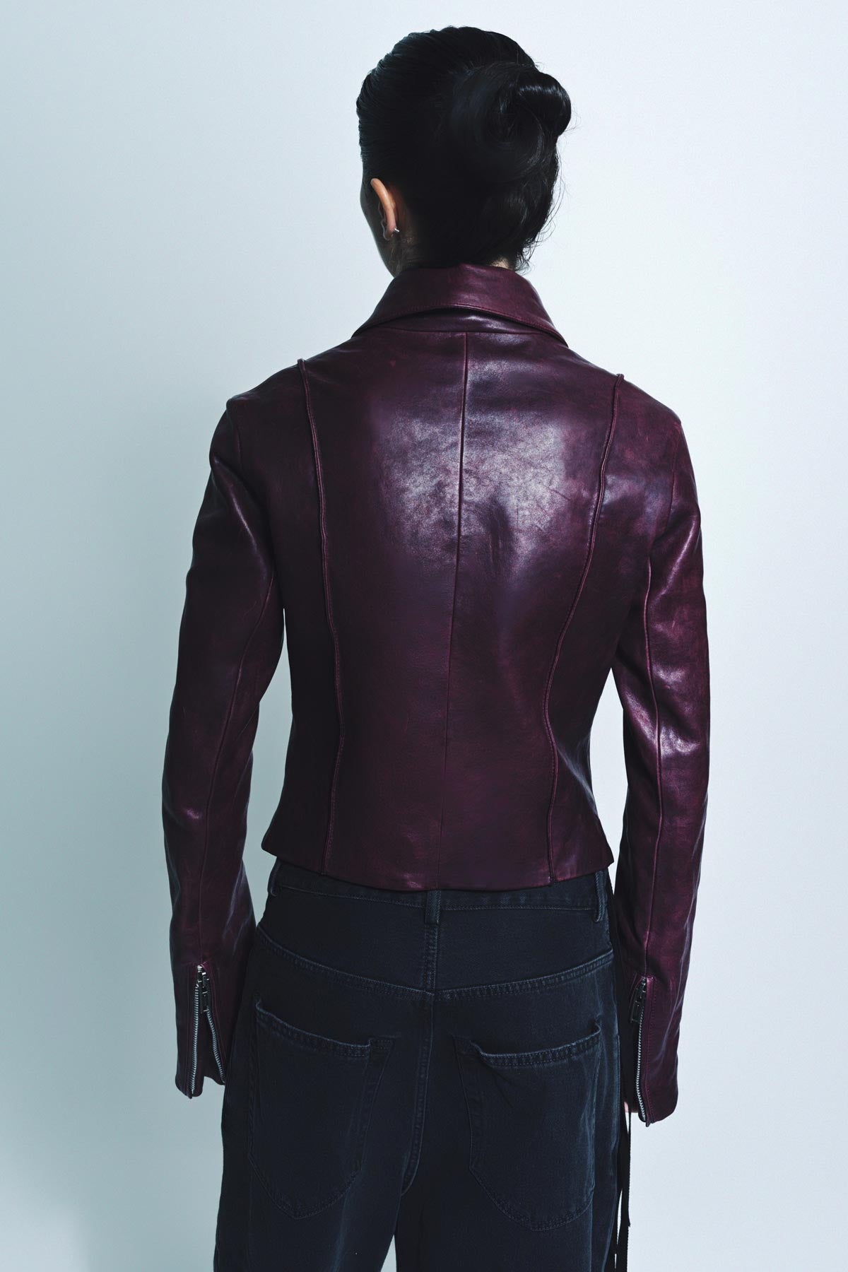 ANN DEMEULEMEESTER | ESTER BIKER JACKET - MAXFIELD LA