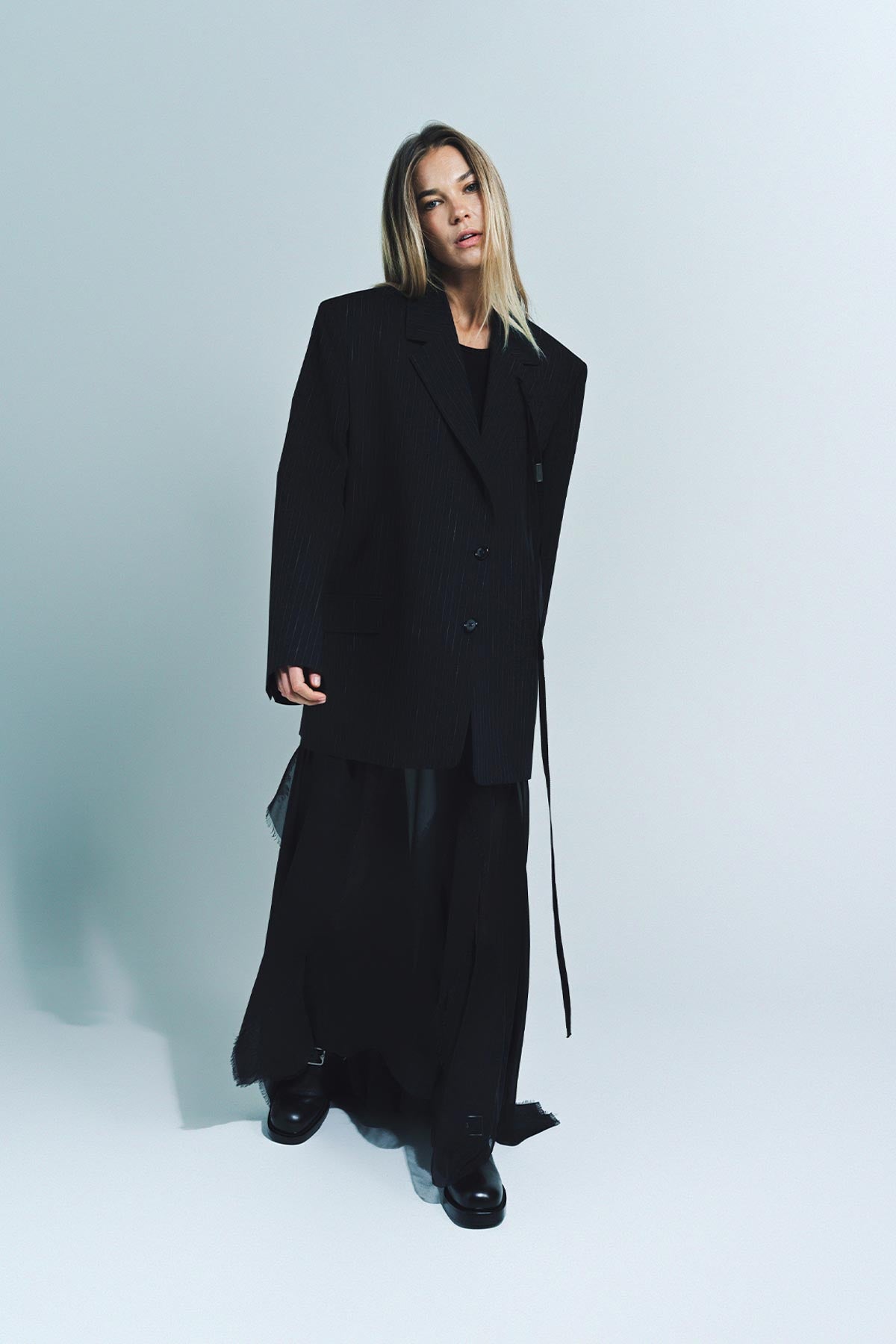 ANN DEMEULEMEESTER | SAGA X-LONG SKIRT - MAXFIELD LA