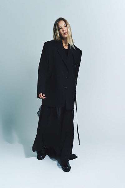 【関税込み】ann demeulemeester 'Janita' skirt Black Janita Maxi Skirt by Ann Demeulemeester on Sale
