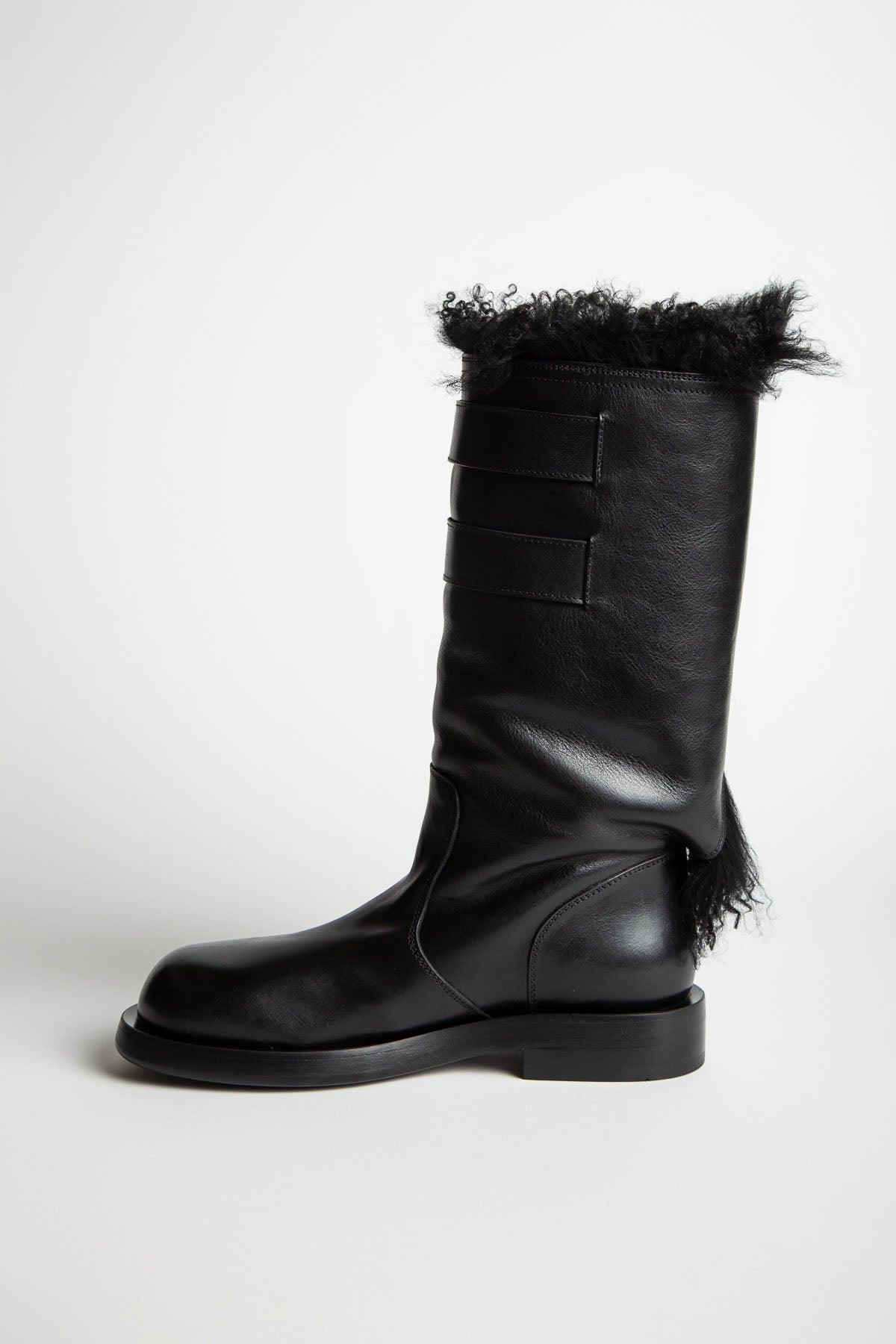 ANN DEMEULEMEESTER | MILAN SOFT BIKER BOOTS - MAXFIELD LA