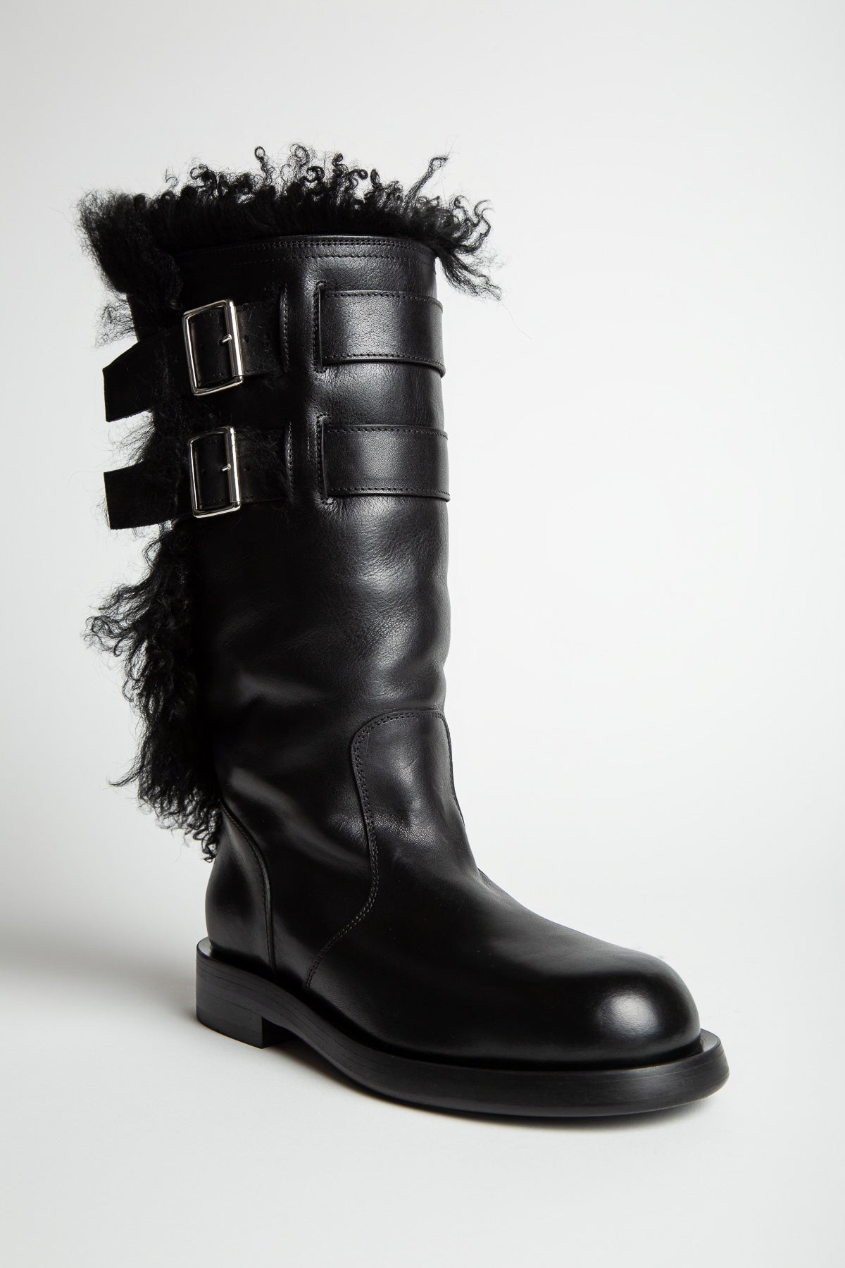 ANN DEMEULEMEESTER | MILAN SOFT BIKER BOOTS - MAXFIELD LA