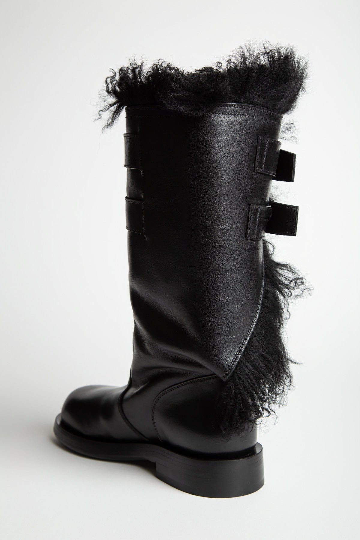 ANN DEMEULEMEESTER | MILAN SOFT BIKER BOOTS - MAXFIELD LA