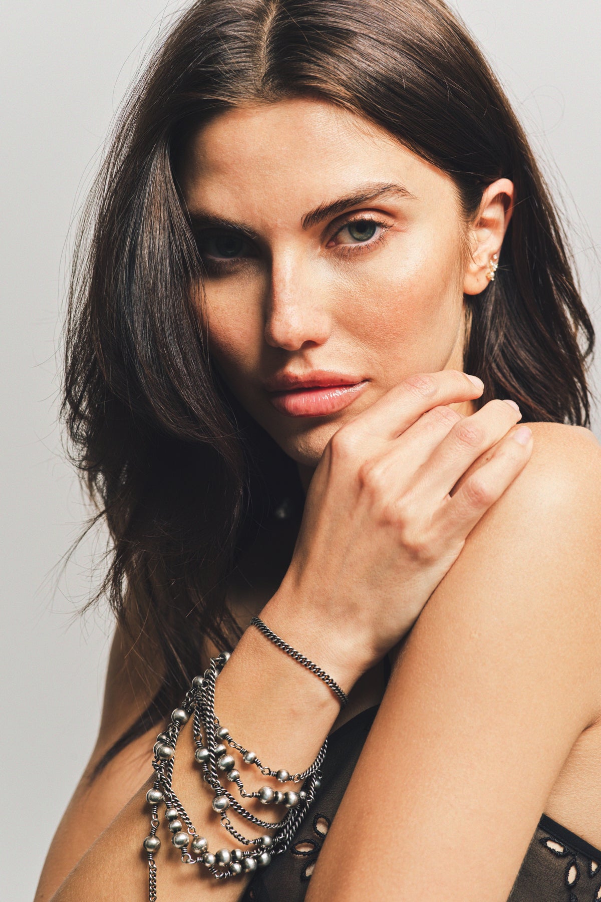 ANN DEMEULEMEESTER | VELI CHAIN PEARL BRACELET