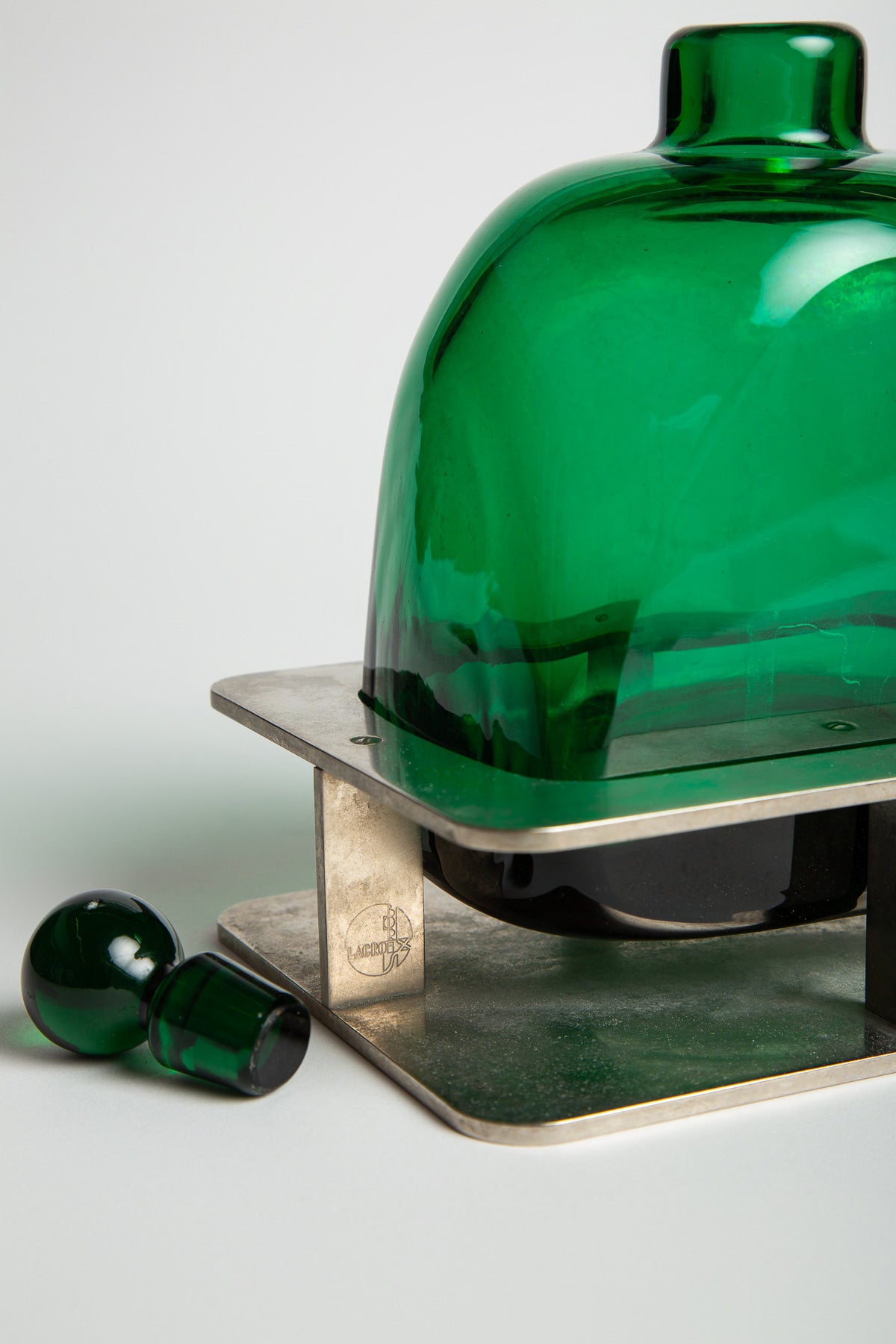 JEAN BORIS-LACROIX | 1930's GLASS BOTTLE - MAXFIELD LA