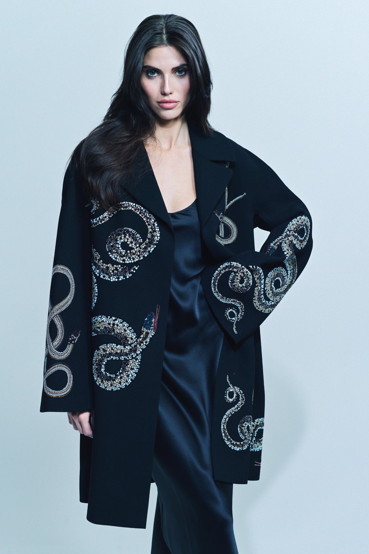 LIBERTINE | ‘REPTILIAN’ BRUGES COAT - MAXFIELD LA