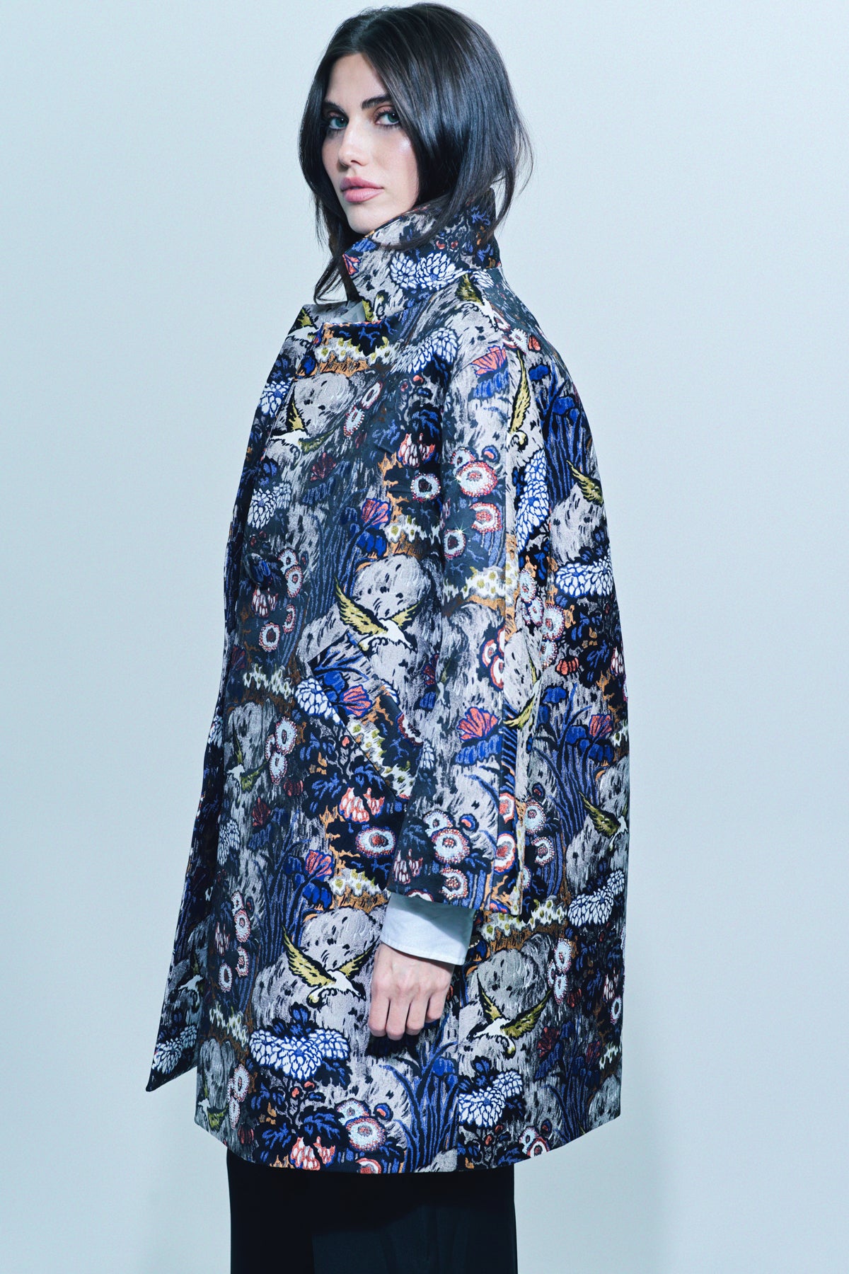 LIBERTINE | ‘SCHOLARS ROCK’ NOTCHED LAPEL COAT - MAXFIELD LA