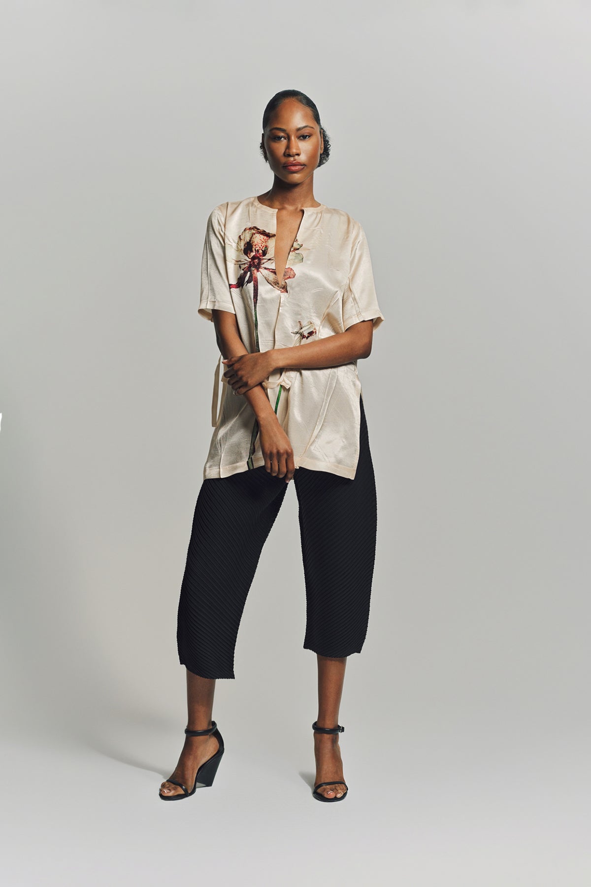 ISSEY MIYAKE | VIGOR PLEATED PANTS