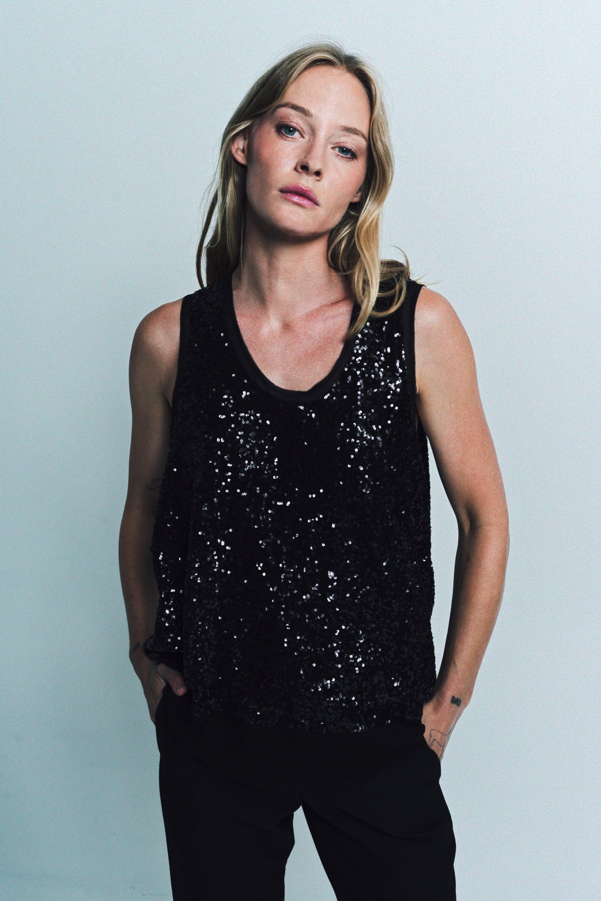 COMME DES GARCONS | SPANGLES TANK - MAXFIELD LA