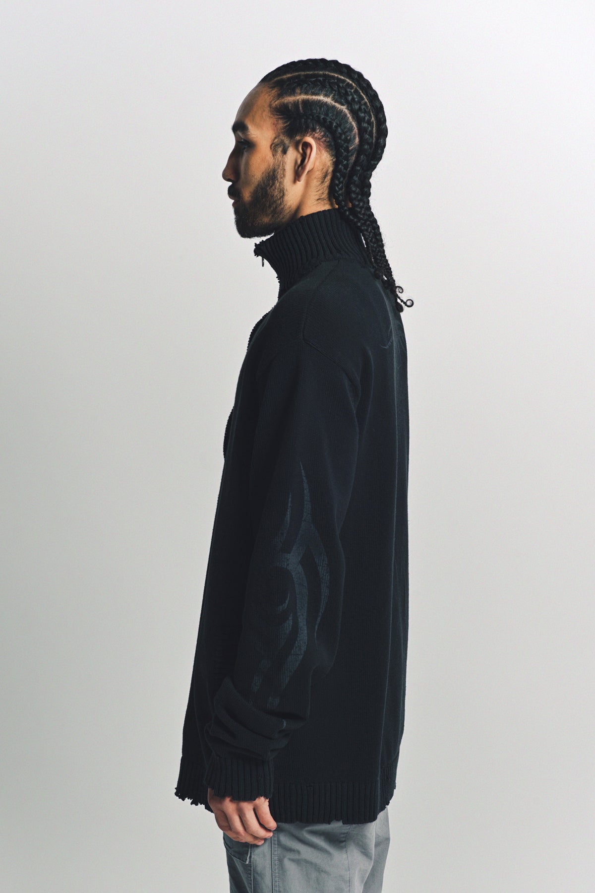 BALENCIAGA | Y2K ZIP-UP CARDIGAN - MAXFIELD LA