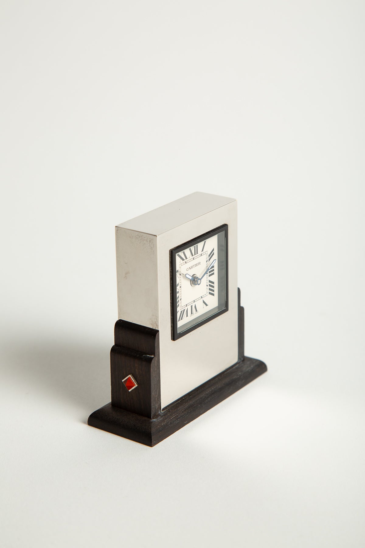CARTIER | VINTAGE ART DECO 'PENDULETTE BASCULANTE' CLOCK - MAXFIELD LA