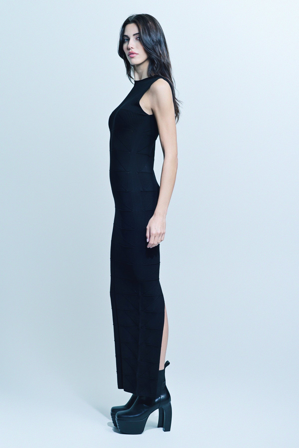 RICK OWENS | KNIT MOTIVO DRESS - MAXFIELD LA