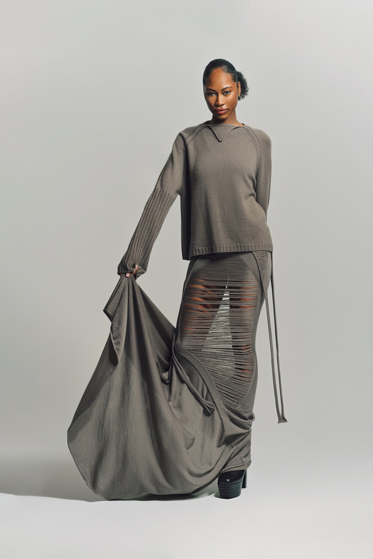 RICK OWENS | JUMBO CREWNECK SWEATER