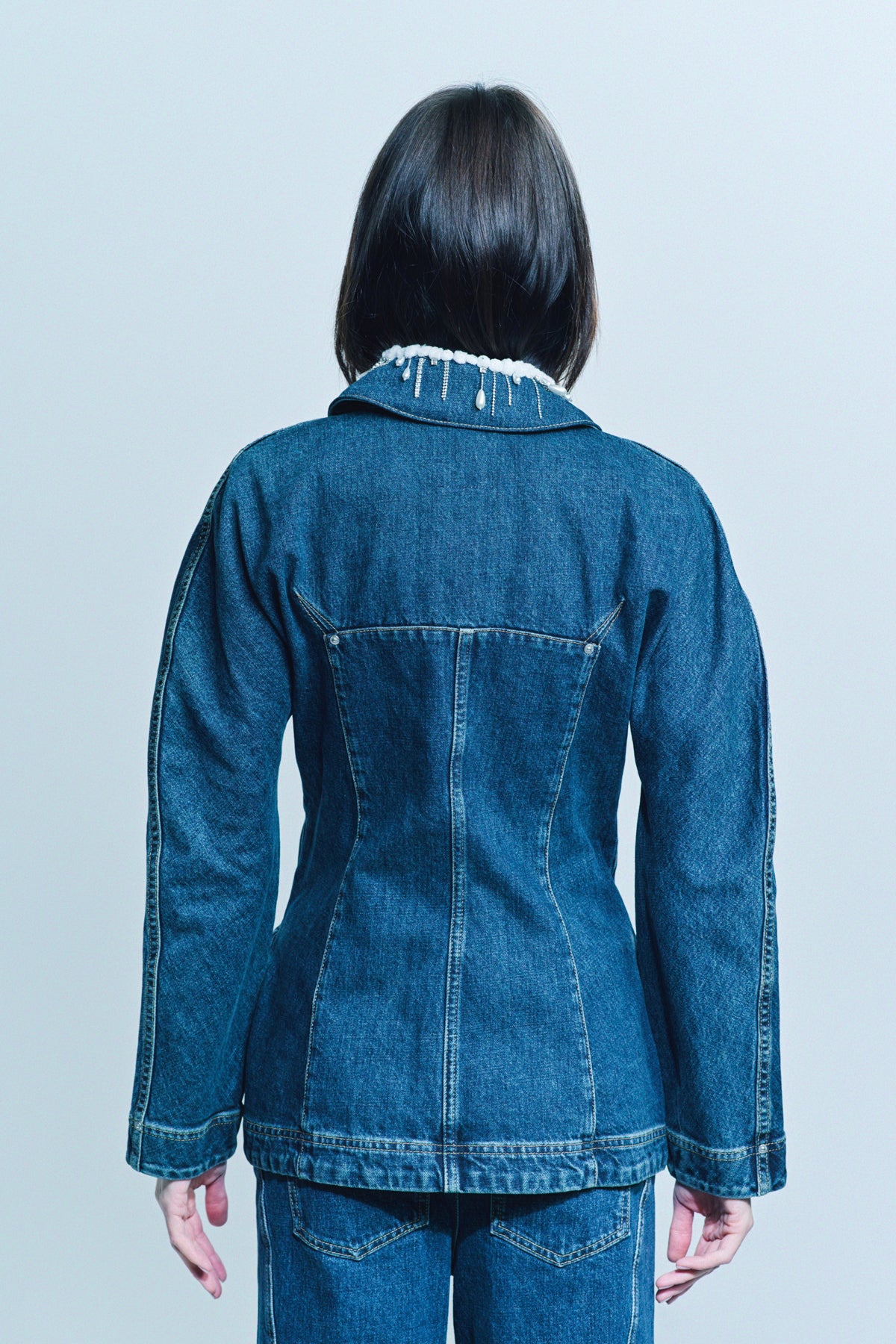 GIVENCHY | EMBELLISHED DENIM JACKET - MAXFIELD LA