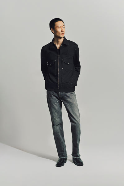 GIVENCHY ブラック デニムジャケット 328125-43866-GIVENCHY-JACKET-