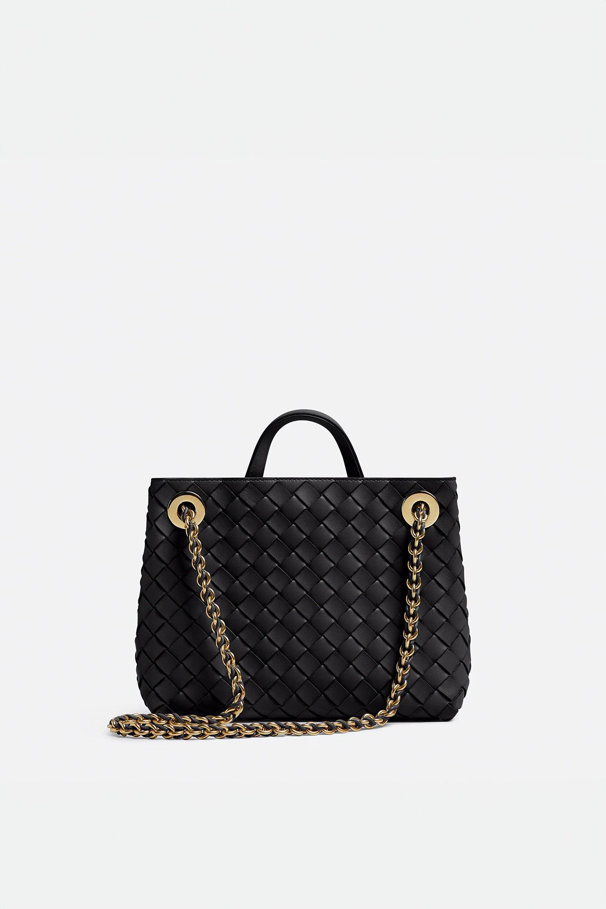 BOTTEGA VENETA | SMALL ANDIAMO BAG WITH CHAIN