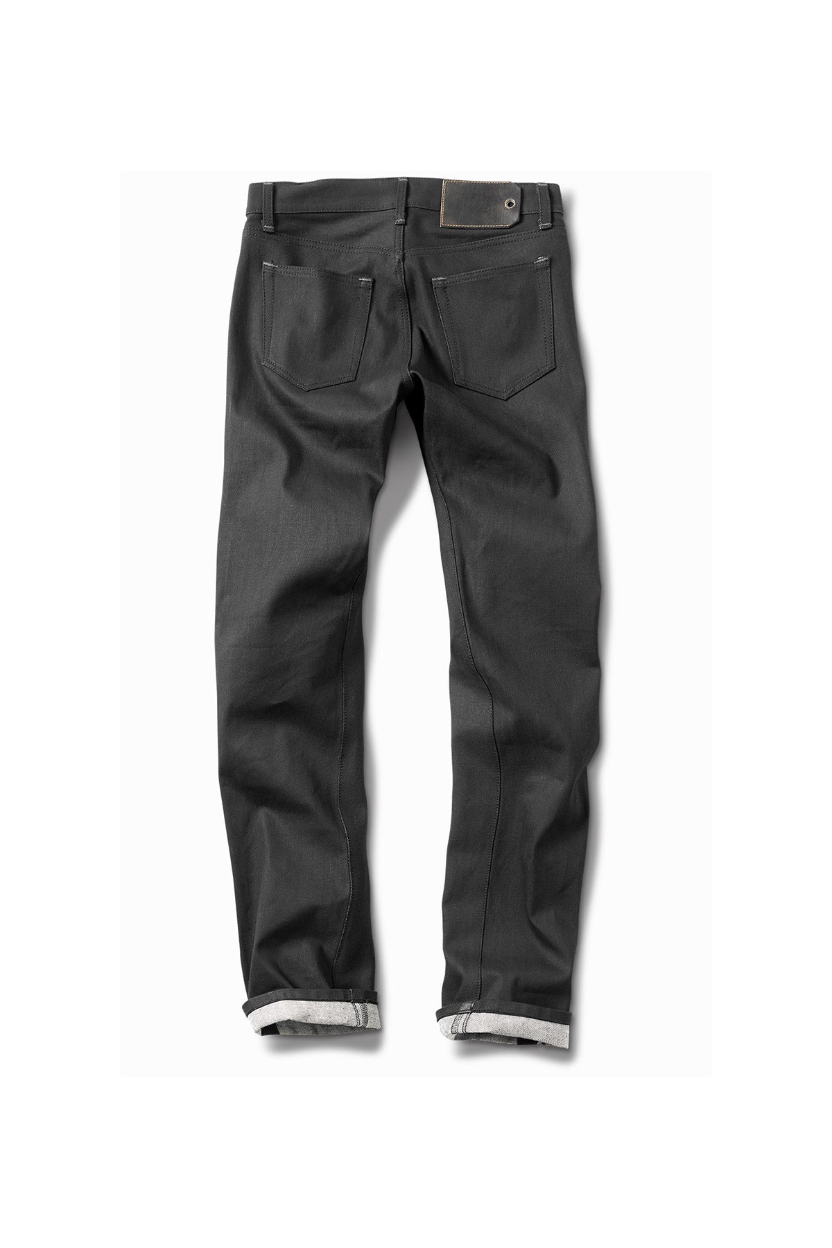 SCHAEFFER'S GARMENT HOTEL | "THE PALOMA" COATED BLACK - TALL RISE 103 JEANS - MAXFIELD LA