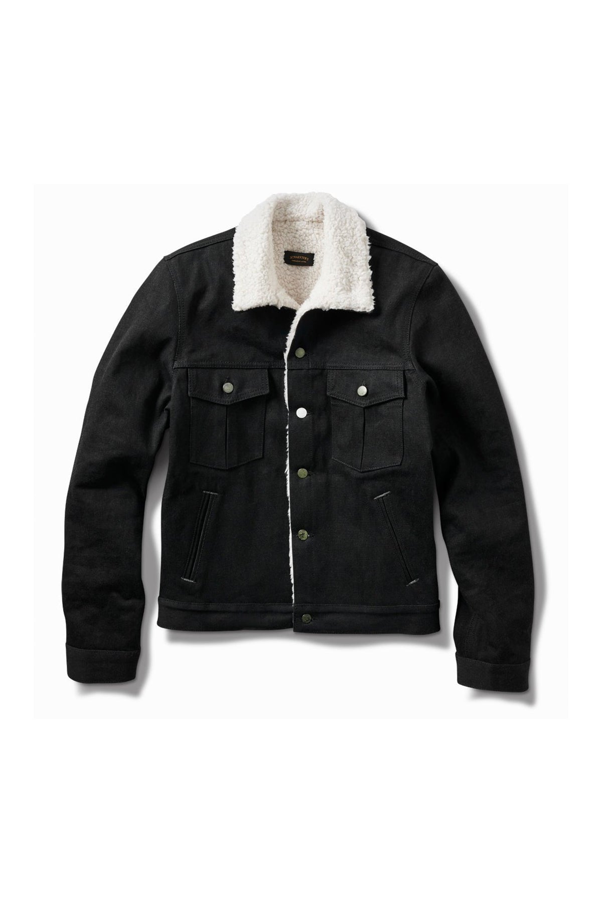 SCHAEFFER'S GARMENT HOTEL | SHEARLING DENIM JACKET - MAXFIELD LA