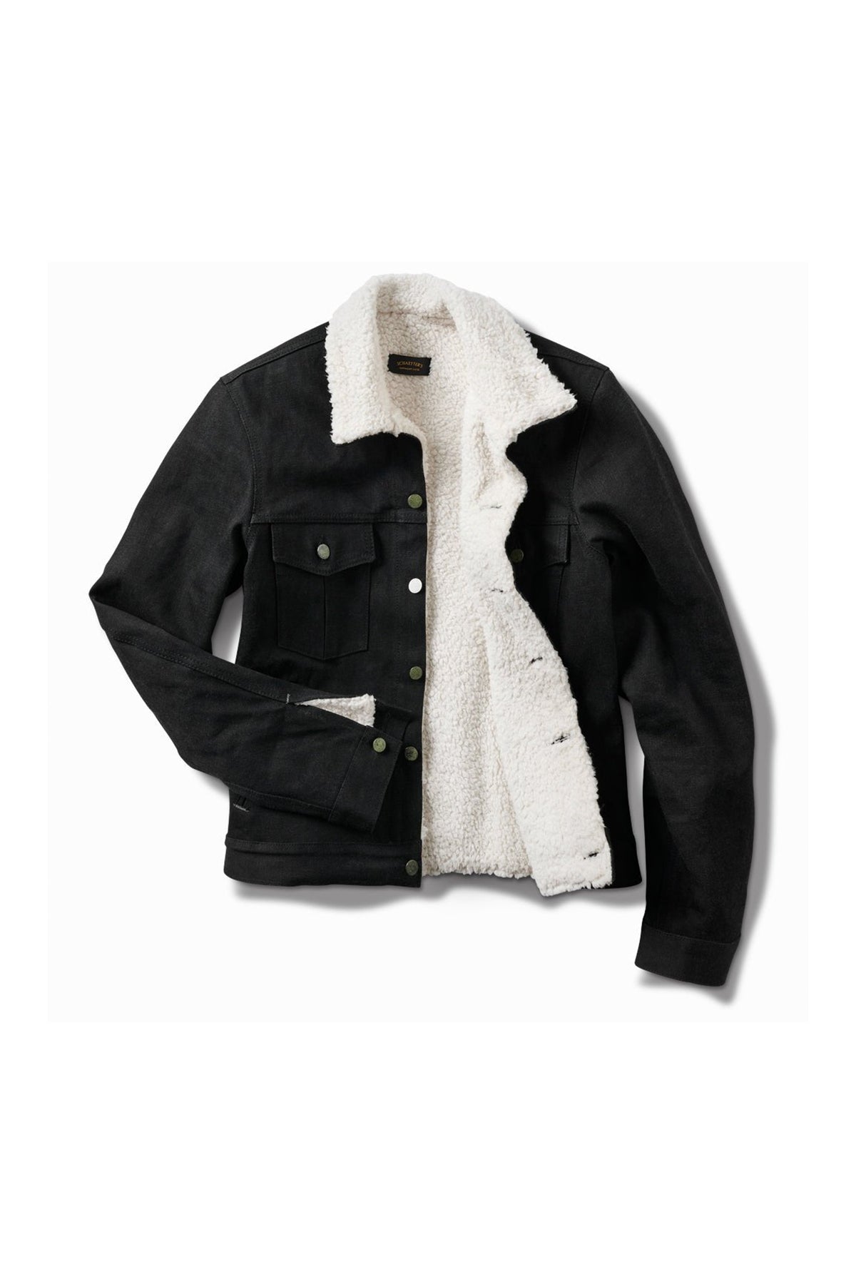 SCHAEFFER'S GARMENT HOTEL | SHEARLING DENIM JACKET - MAXFIELD LA
