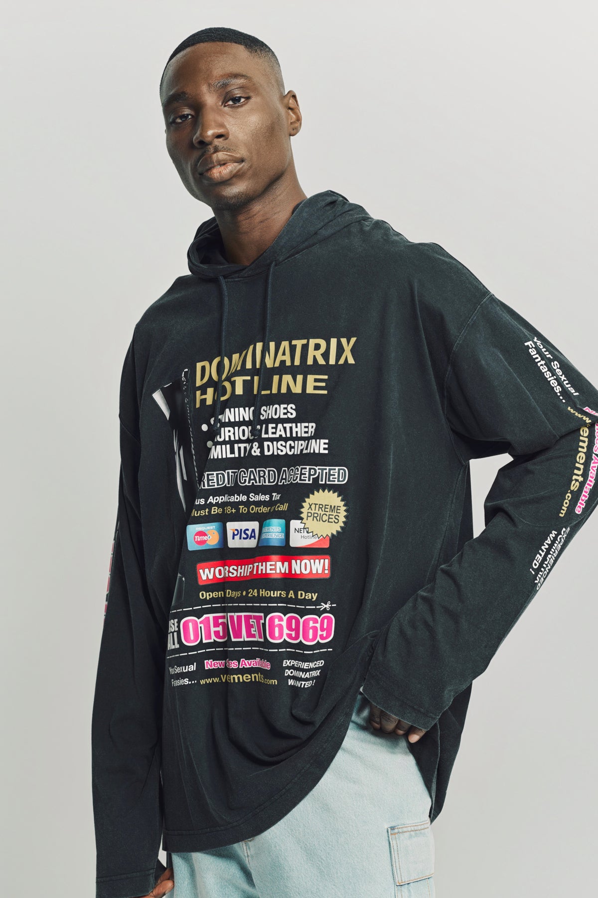 VETEMENTS | DOMINATRIX HOODIE