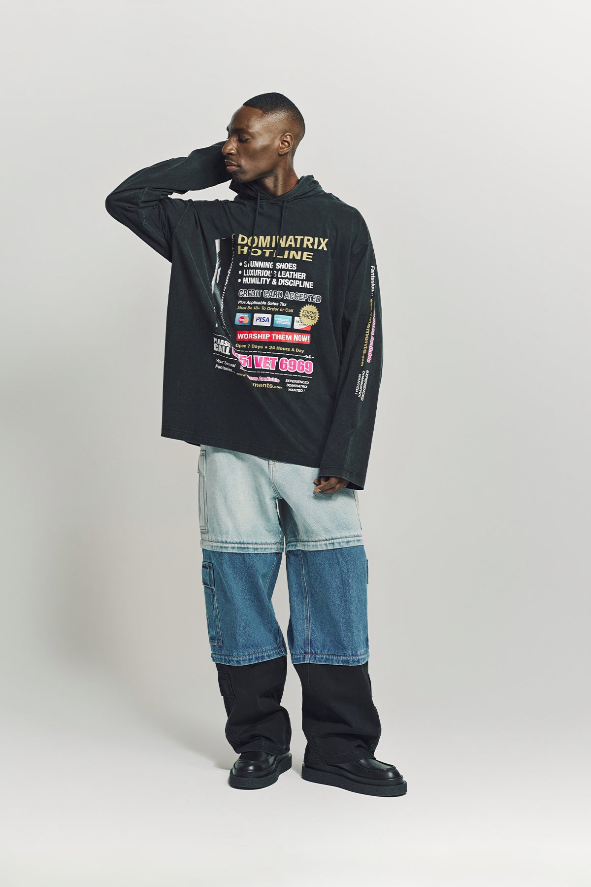 VETEMENTS | DECONSTRUCTED TRIPLE CARGO PANTS