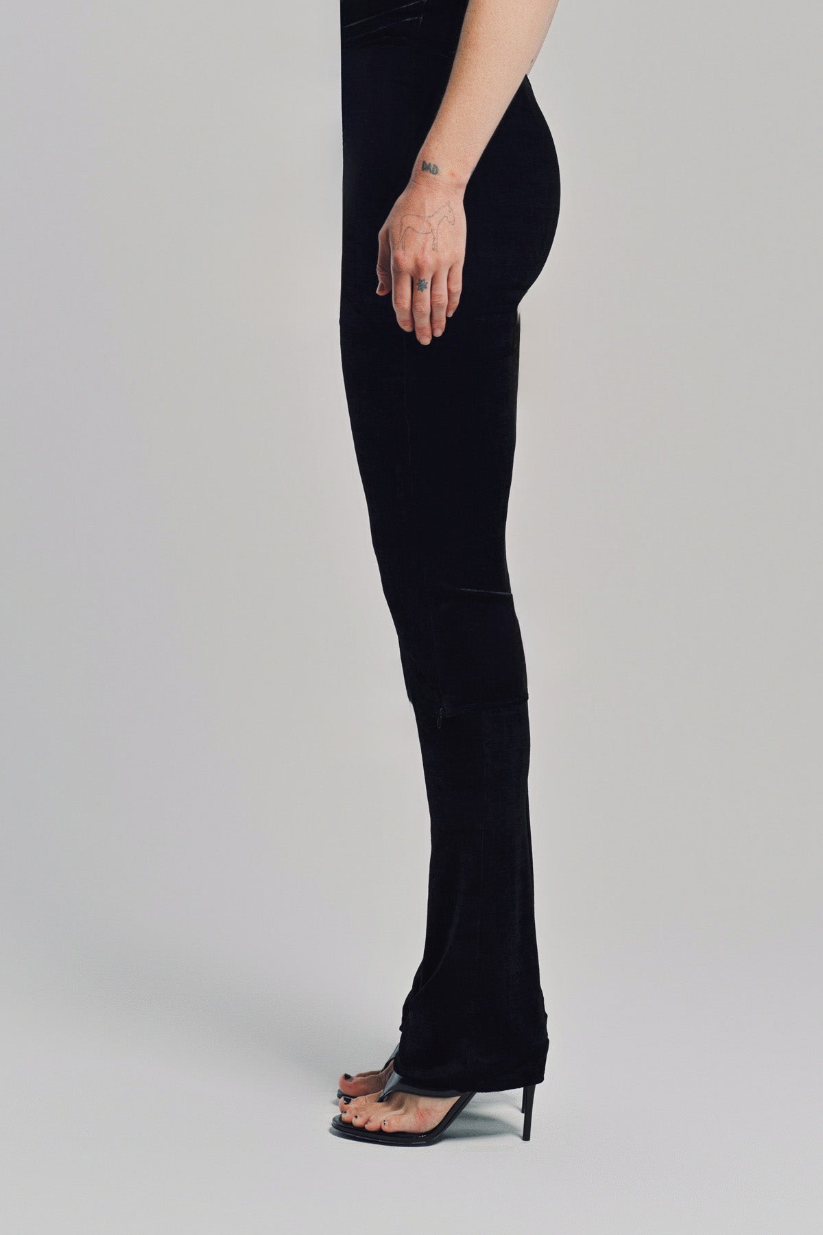 ALAÏA | VELVET SKIRT PANTS