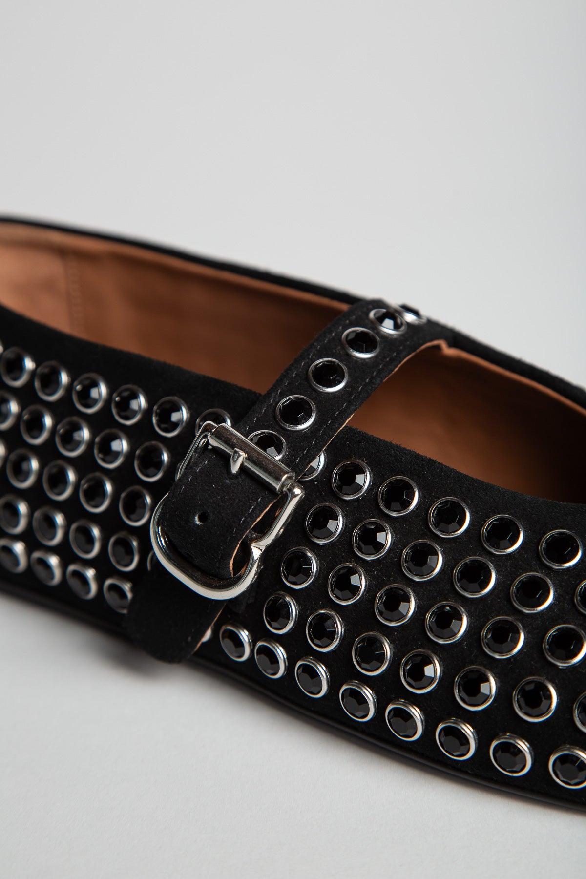 ALAÏA | STRASS BALLET FLATS