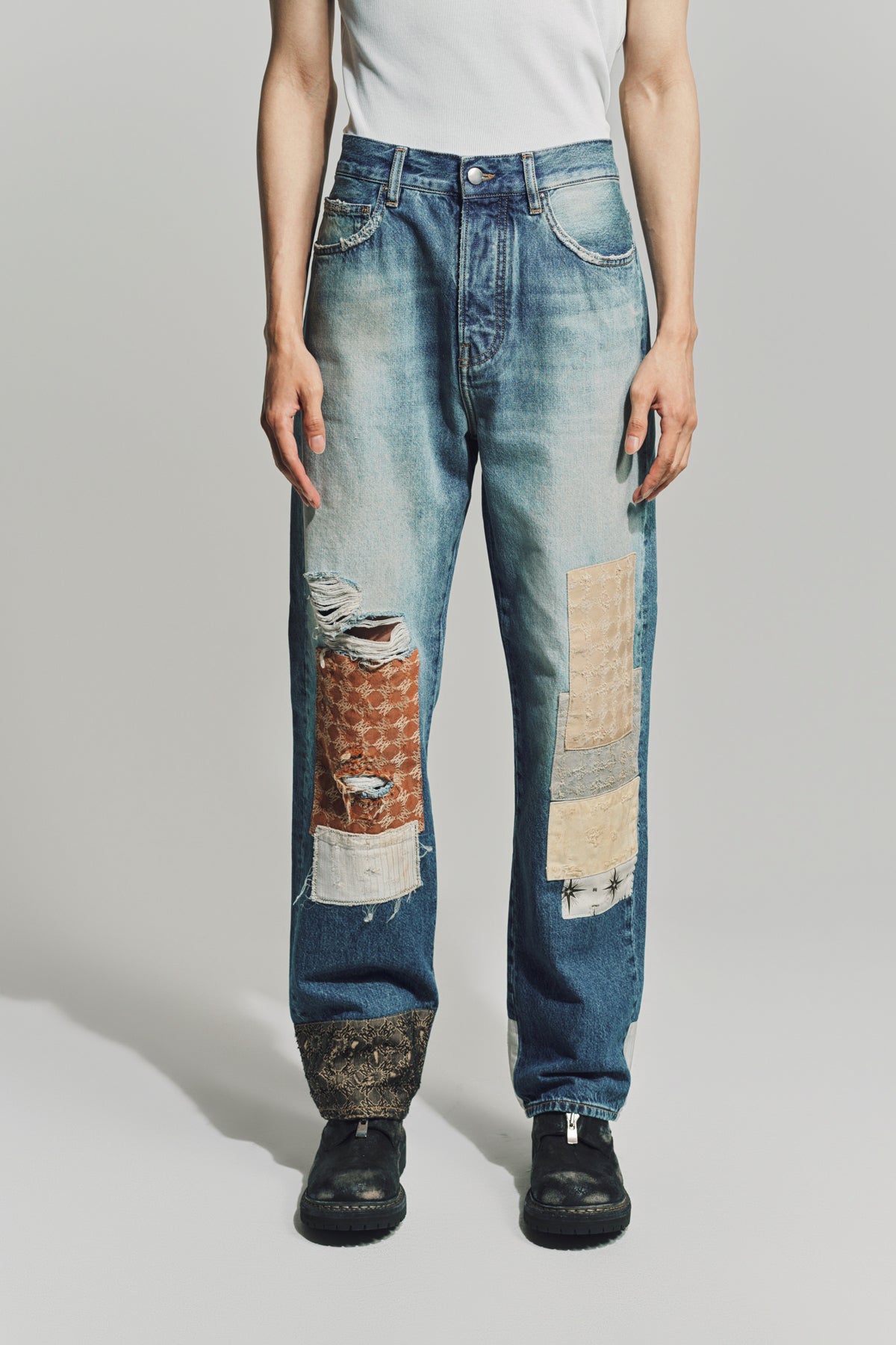 AMIRI | MA QUAD PATCH JEANS