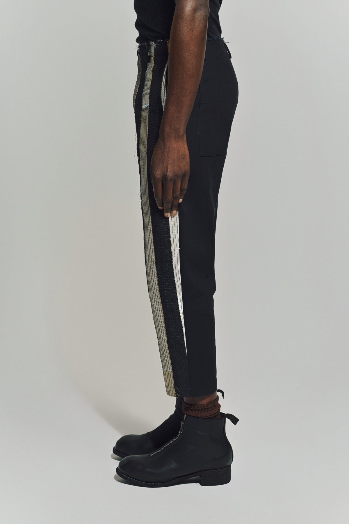 AUBERO | OFF-CUTS STRIPE PANTS