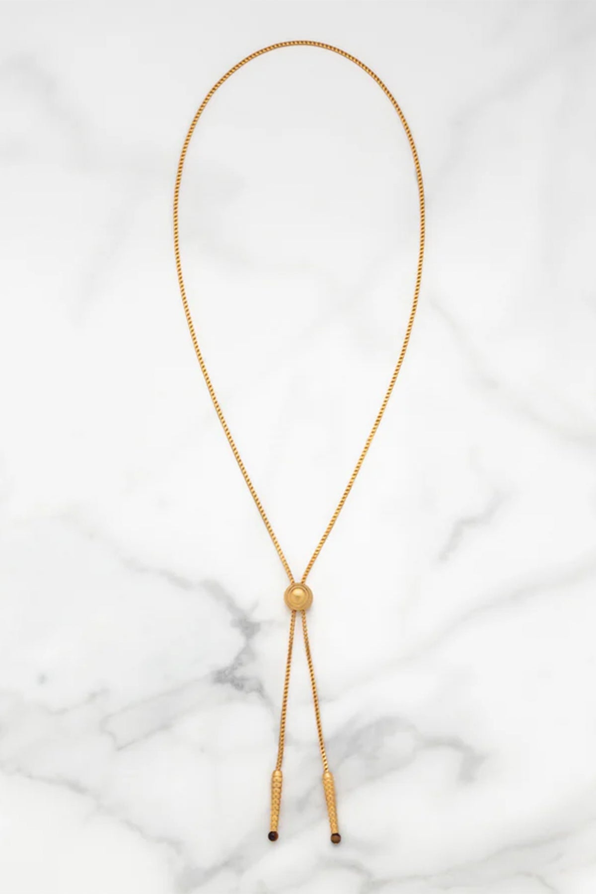 JACQUES MARIE MAGE | GOLD VIPÈRE BOLO TIE - MAXFIELD LA