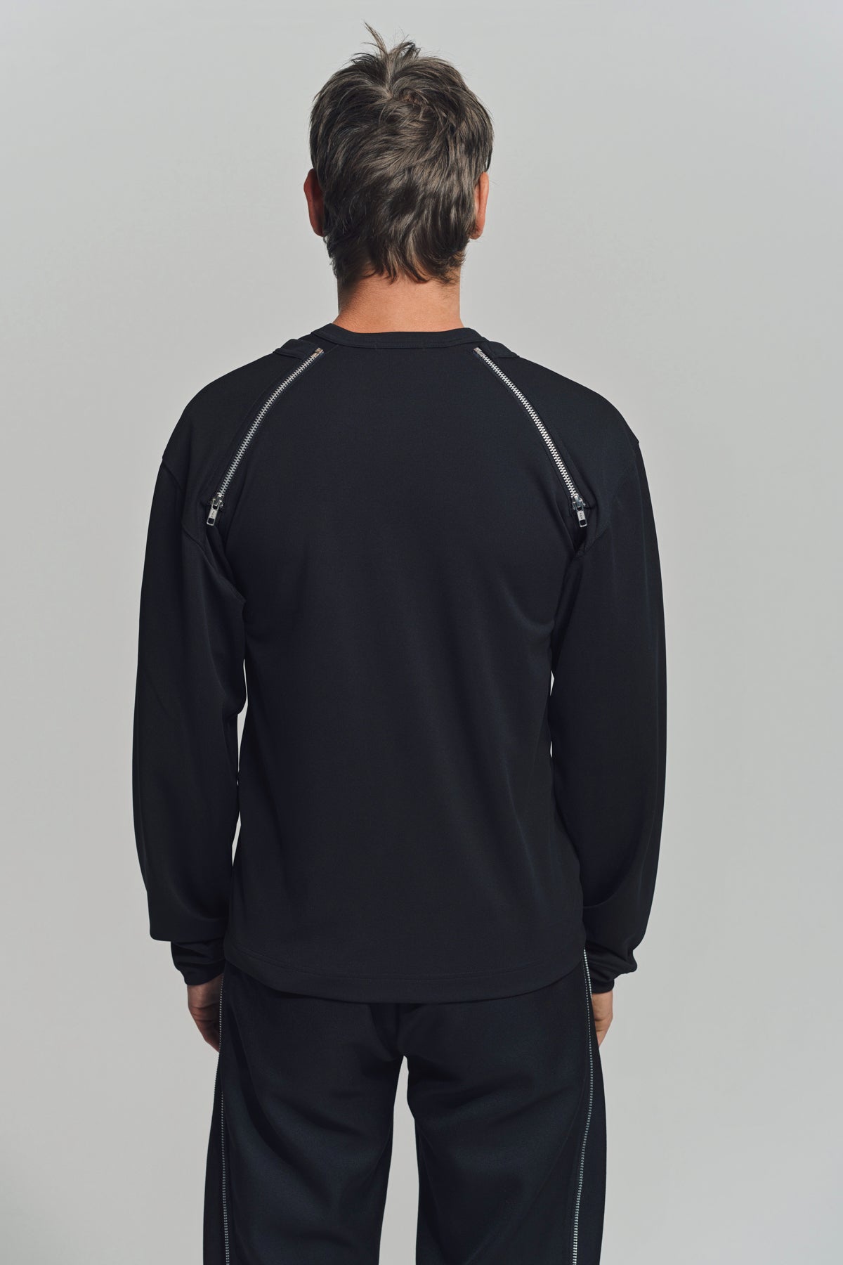 COMME DES GARCONS HOMME PLUS | ZIP CREWNECK