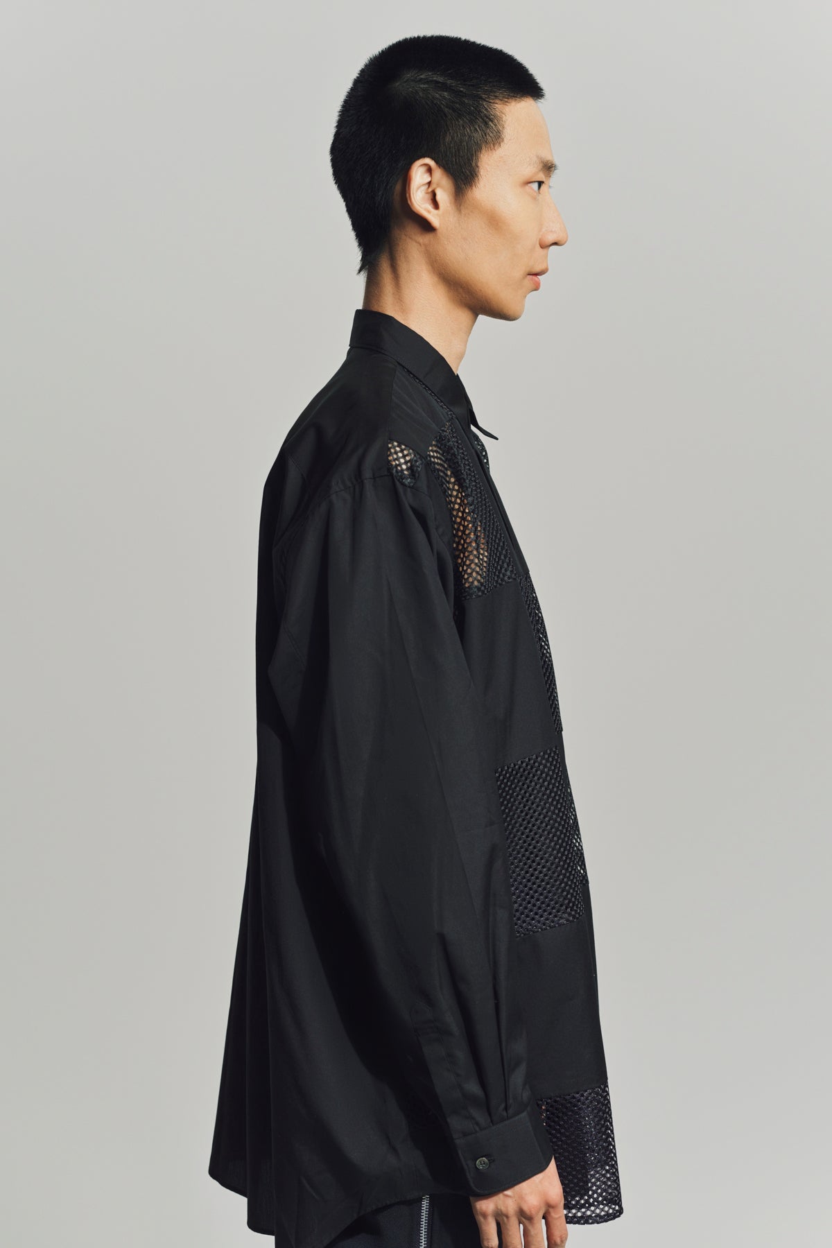 COMME DES GARCONS HOMME PLUS | BROAD/POLLY LONG SLEEVE SHIRT