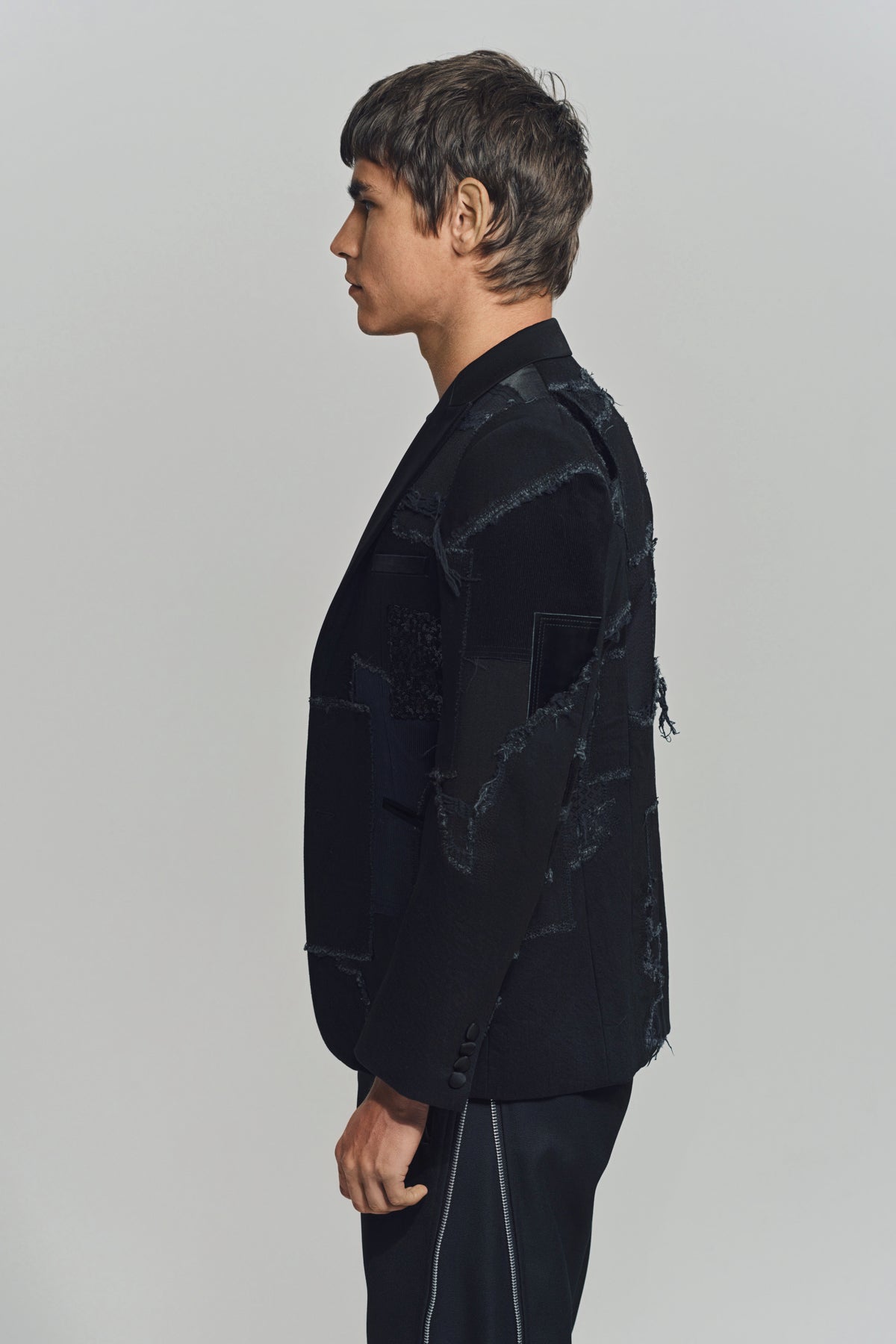 JUNYA WATANABE | DENIM PATCHWORK BLAZER