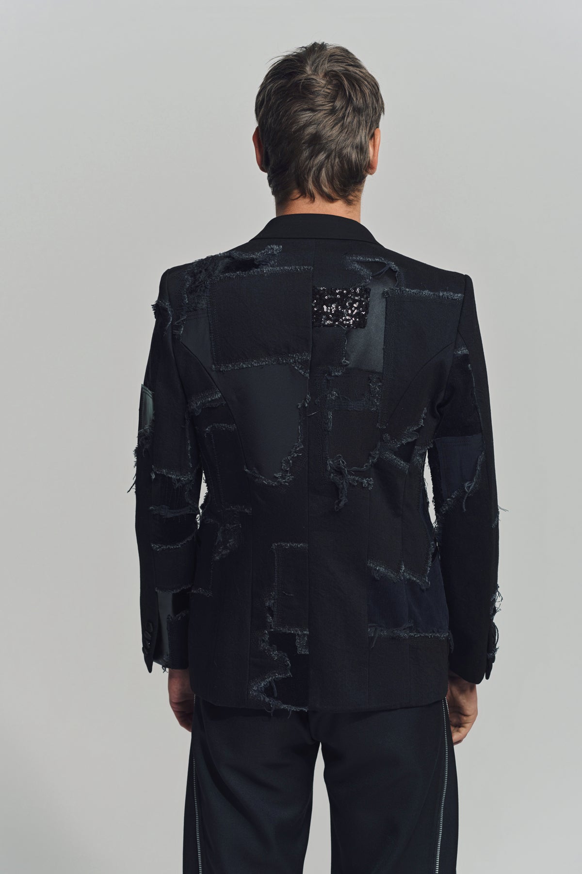 JUNYA WATANABE | DENIM PATCHWORK BLAZER