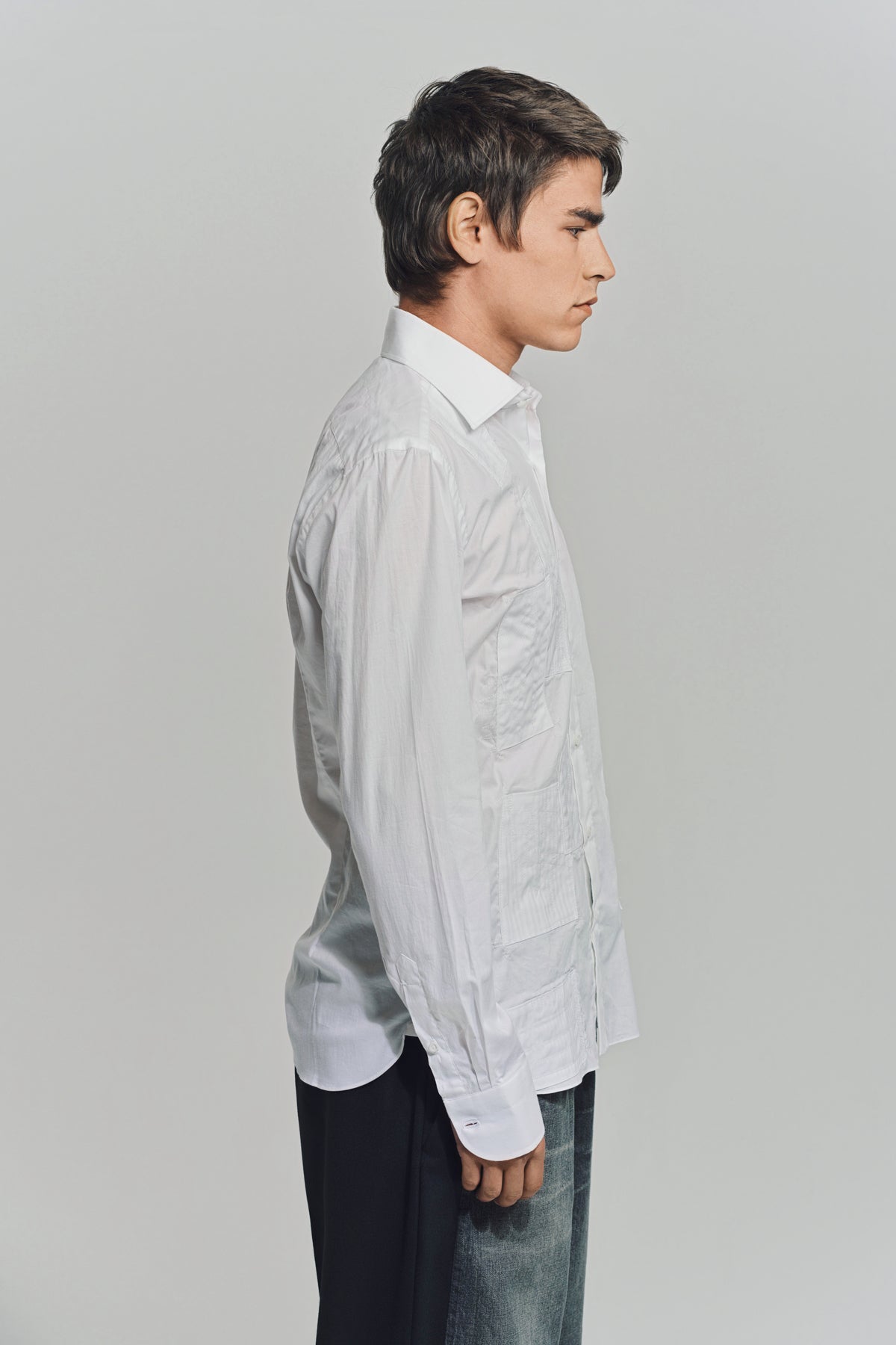 JUNYA WATANABE | LUIGI BORRELLI LONG SLEEVE POPLIN SHIRT