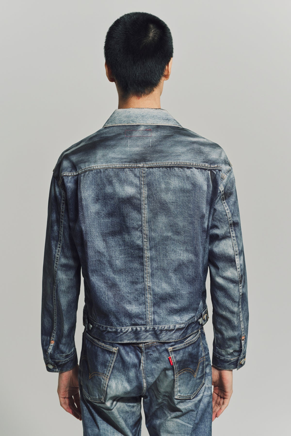 25SS junya watanabe ×BerBerJin ×Levi's Junya Watanabe: Blue Levi's Edition Inkjet W Name Berberjin