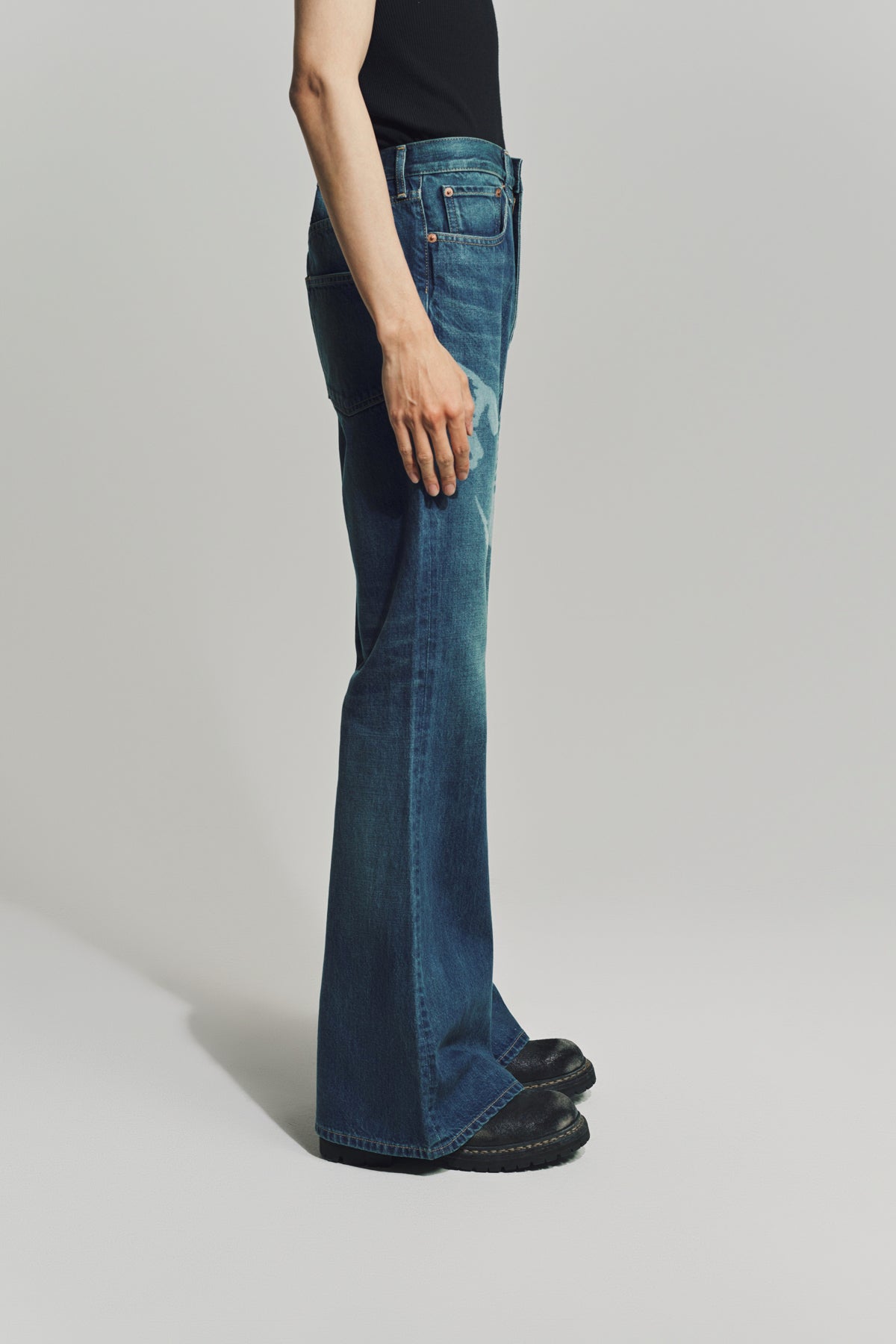 【返品交換不可】 JUNYA WATANABE | BOB MARLEY JEANS 焼酎