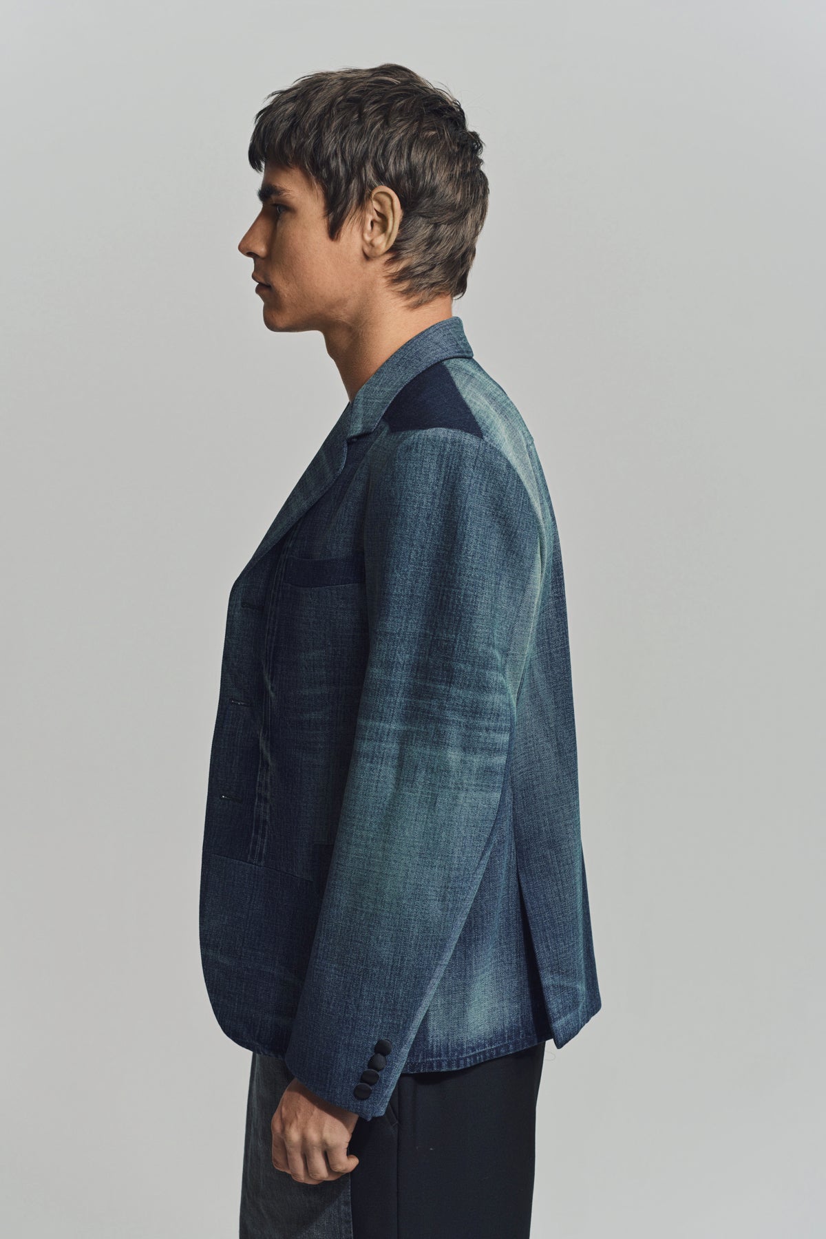 JUNYA WATANABE | DENIM BLAZER - MAXFIELD LA