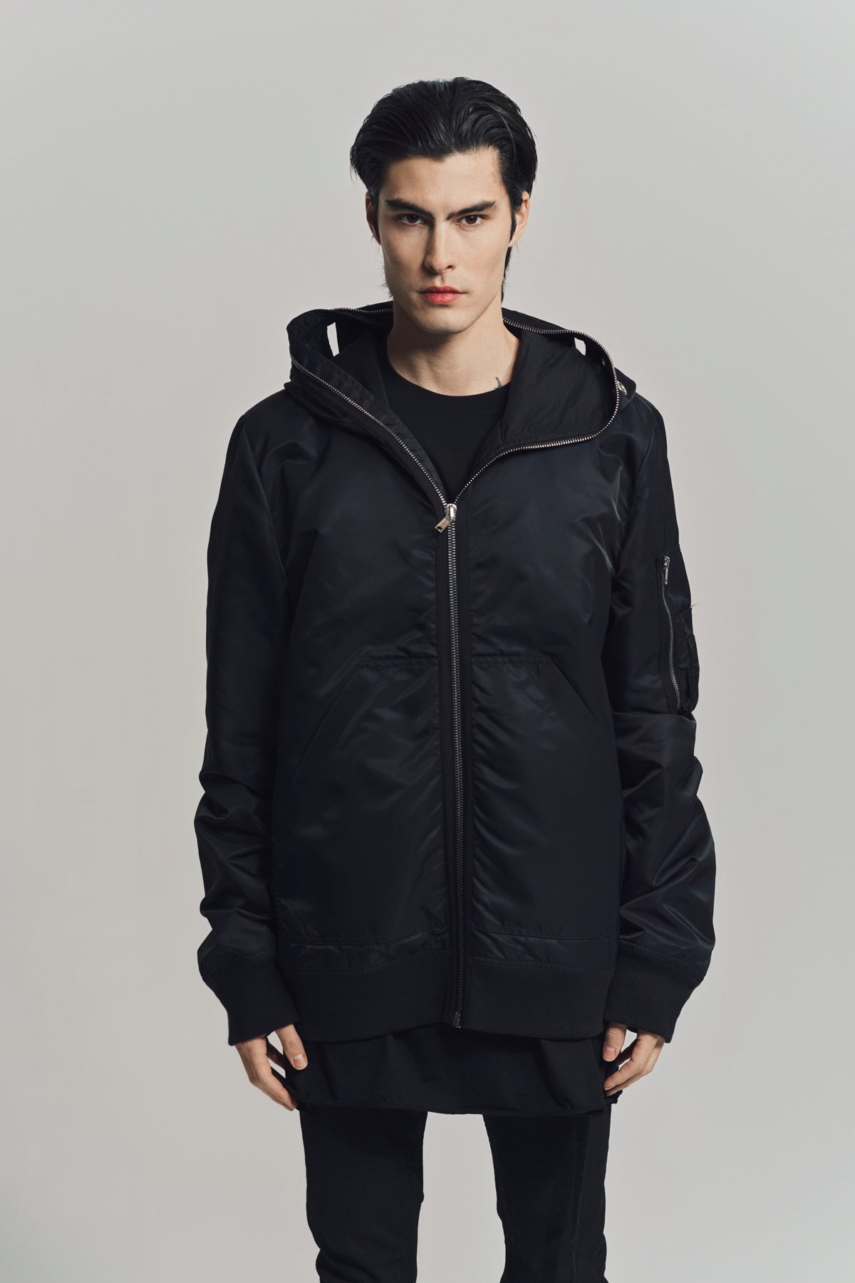 RICK OWENS DRKSHDW | GIMP FLIGHT BOMBER JACKET - MAXFIELD LA