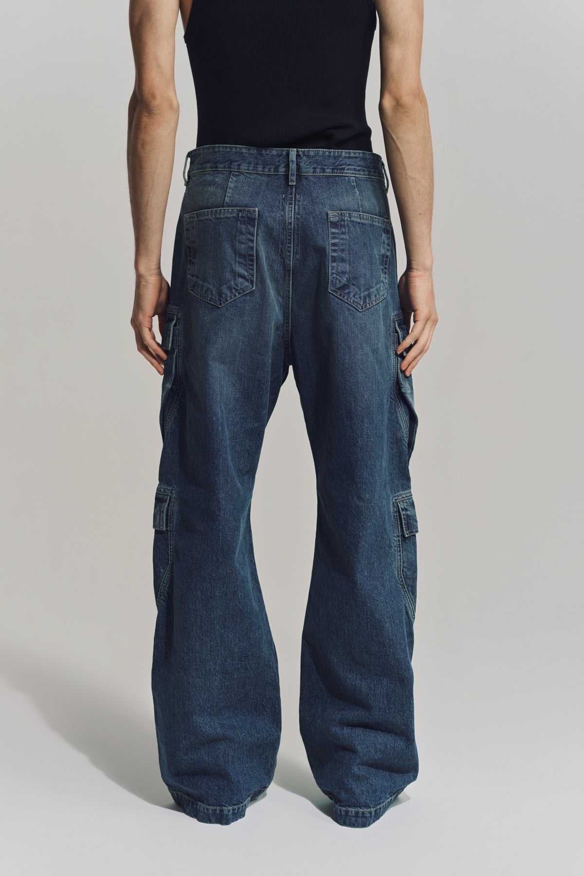 RICK OWENS DRKSHDW | DOUBLE CARGO JEANS