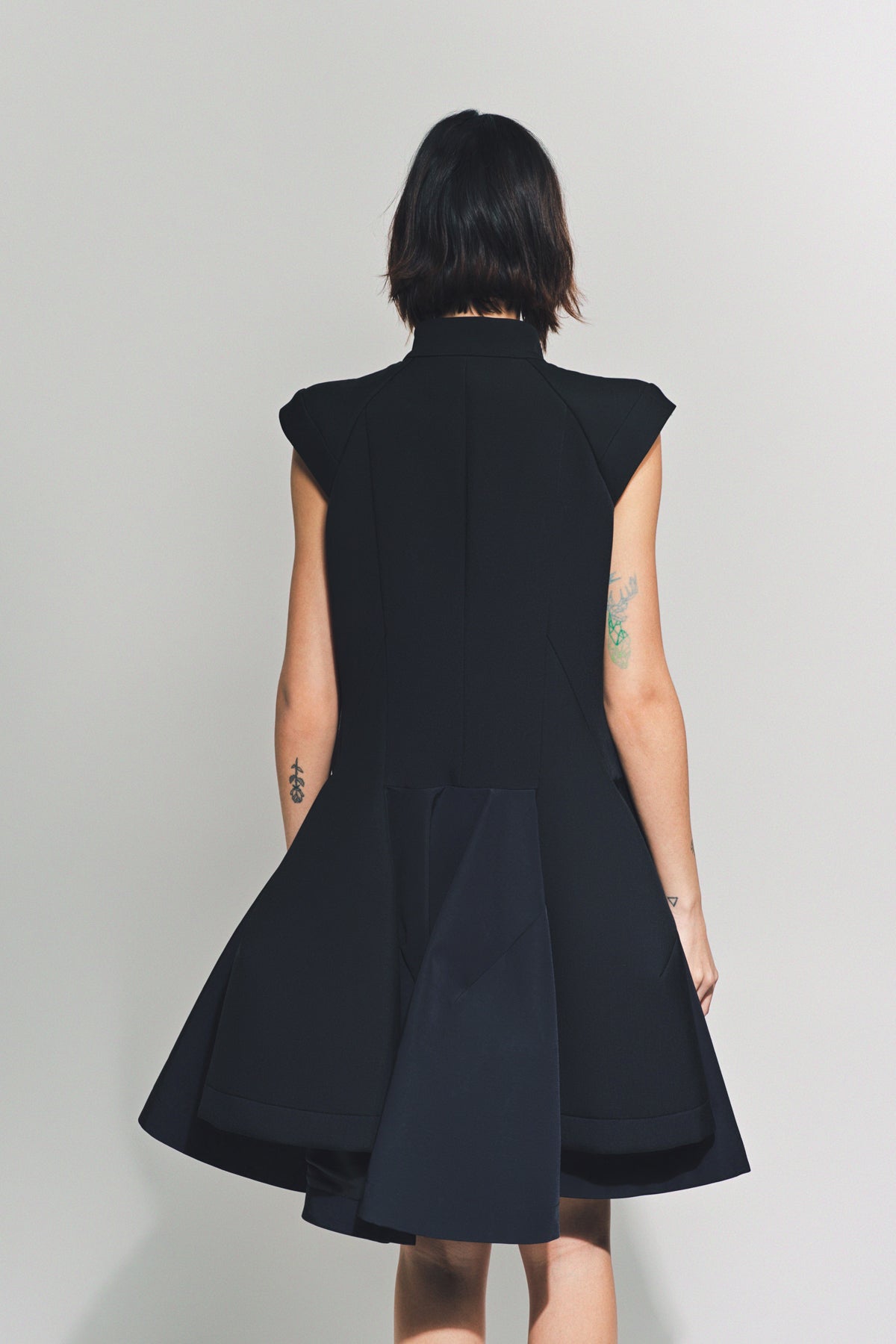 SACAI | MATELASSE MIX DRESS
