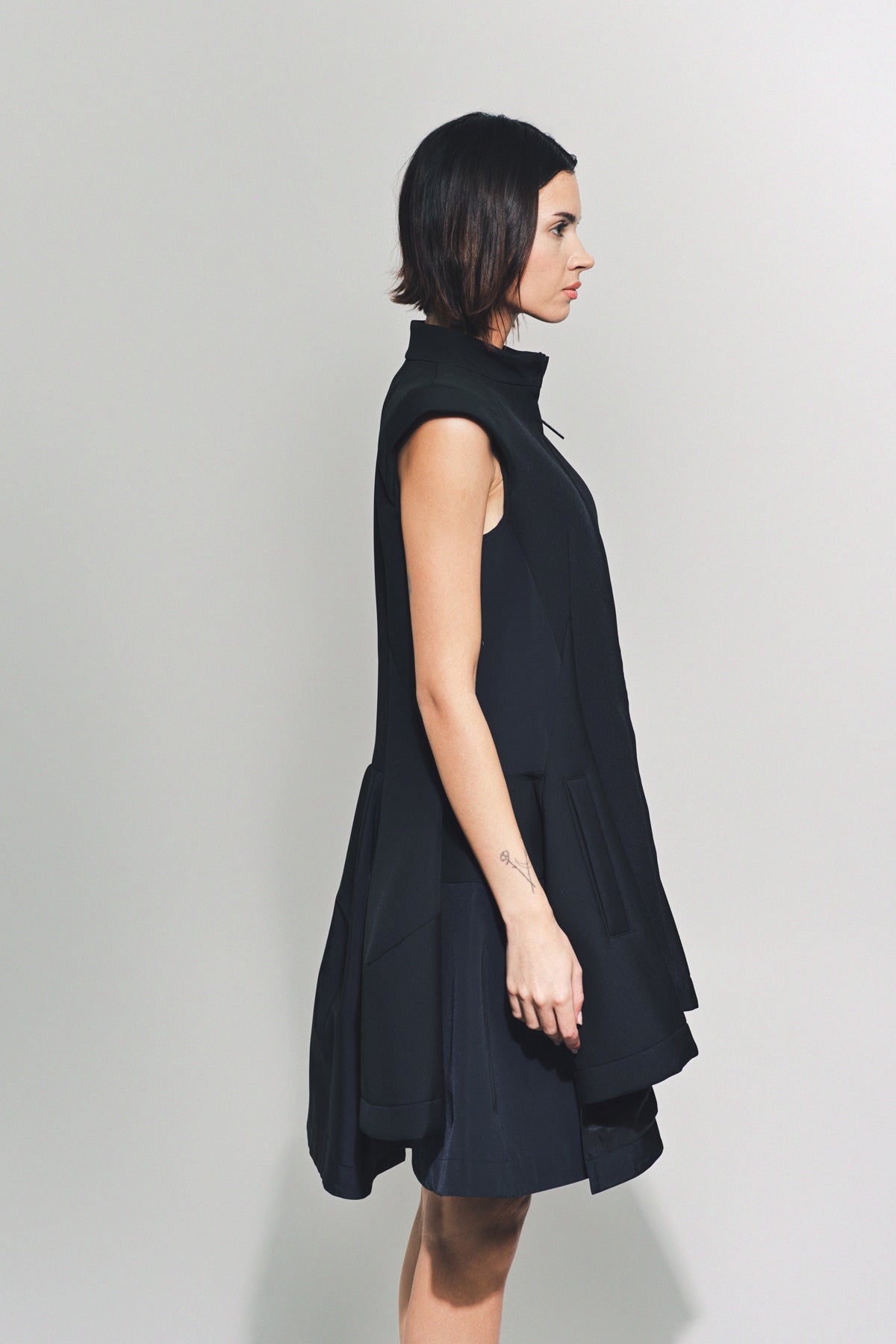 SACAI | MATELASSE MIX DRESS