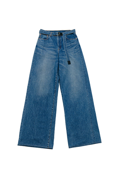 sacai×Levi’s denim pants サイズ0 indigo 329900-44647-LEVIS-X-SACAI-
