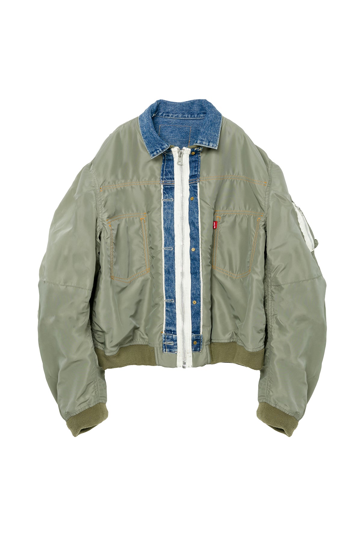 Levi's® x sacai Denim Reversible Blouson Levi's® X Sacai Men's Denim X Nylon Twill Reversible Blouson