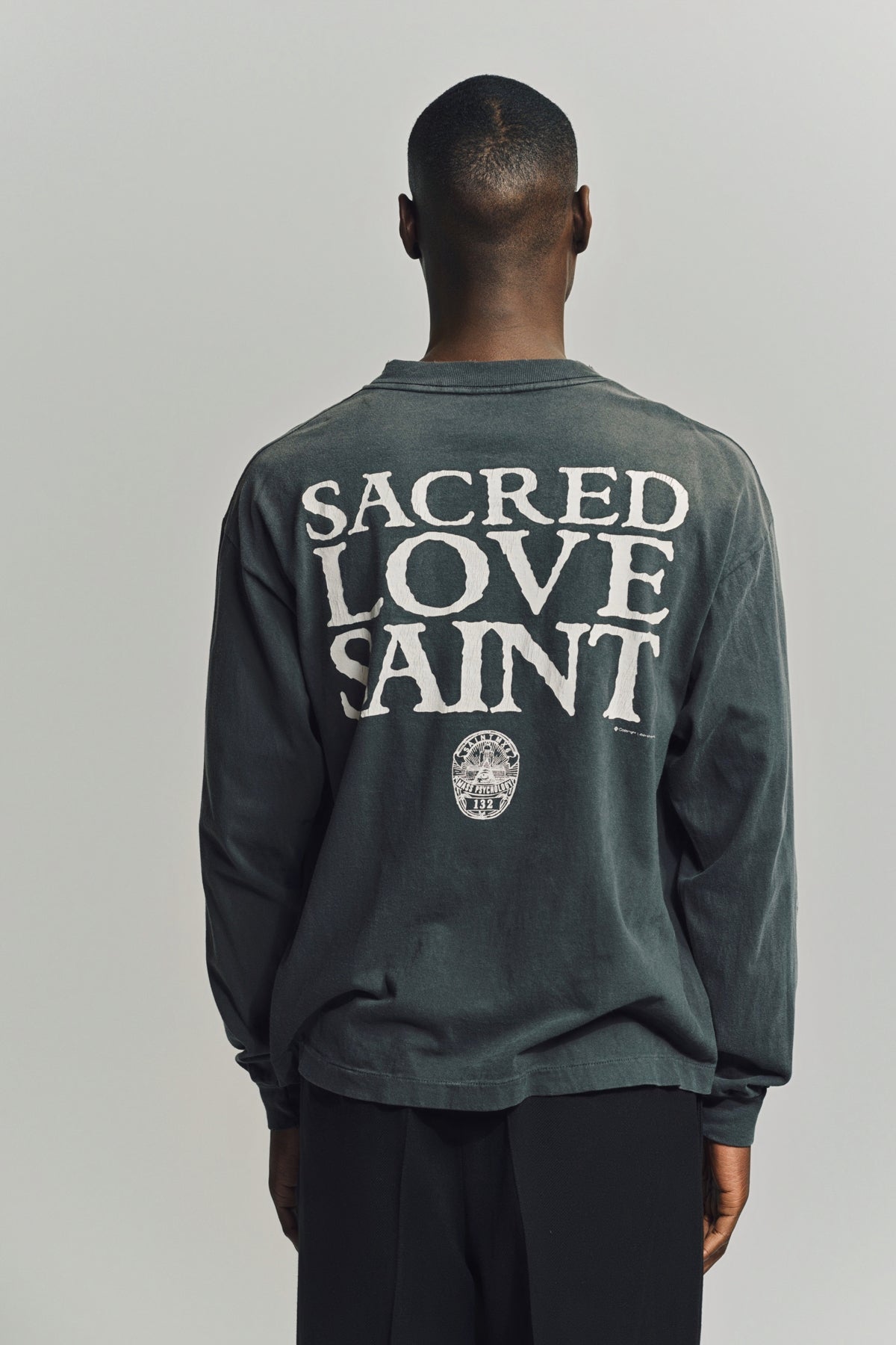 SAINT MICHAEL | LOVE SAINT LONG SLEEVE T-SHIRT