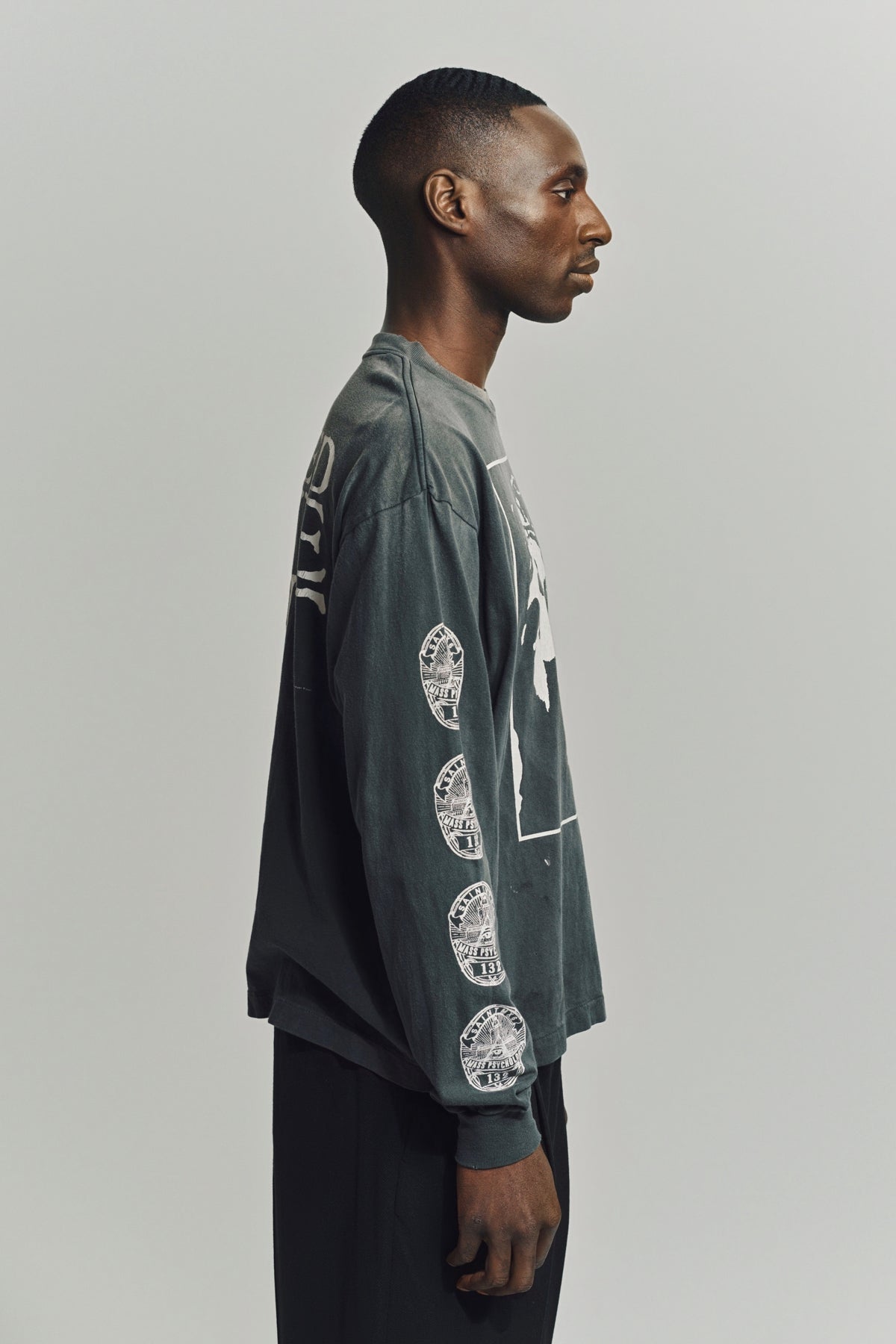 SAINT MICHAEL | LOVE SAINT LONG SLEEVE T-SHIRT