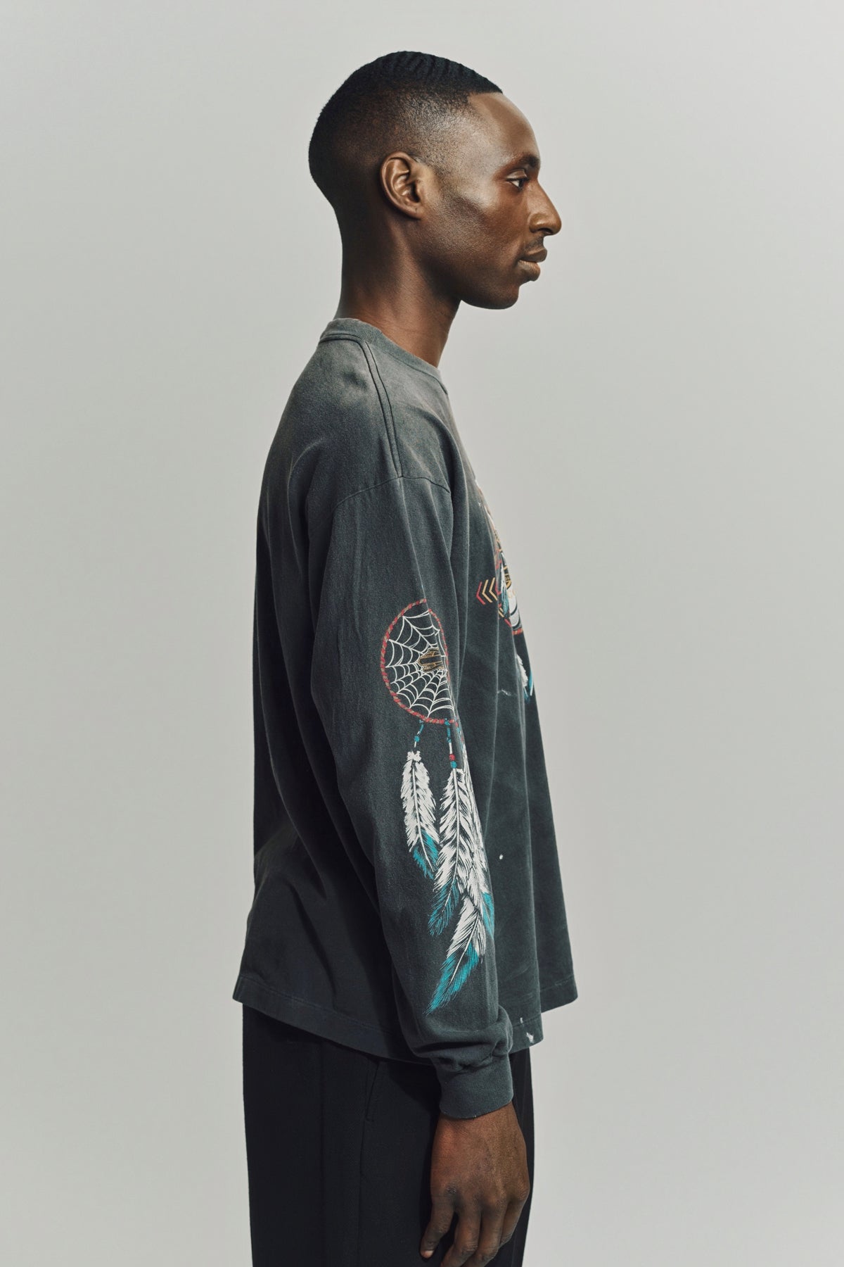 SAINT MICHAEL | SAINT DISCO LONG SLEEVE T-SHIRT